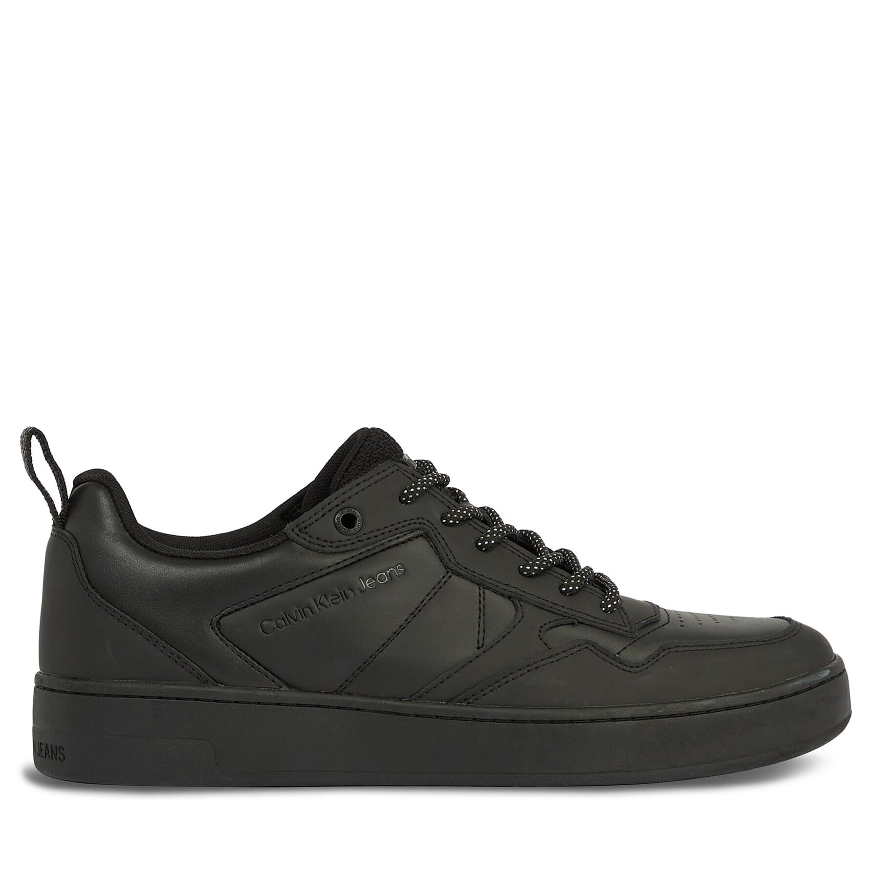 Calvin Klein Сникърси Basket Cupsole Laceu YM0YM00824 Черен - Pepit.bg