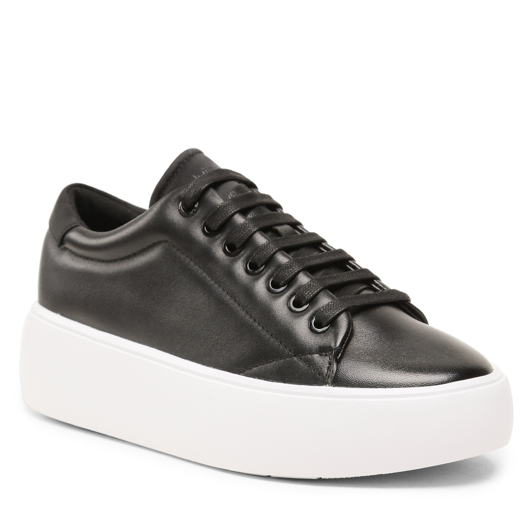 Calvin Klein Сникърси Bubble Cupsole Lace Up HW0HW01778 Черен - Pepit.bg