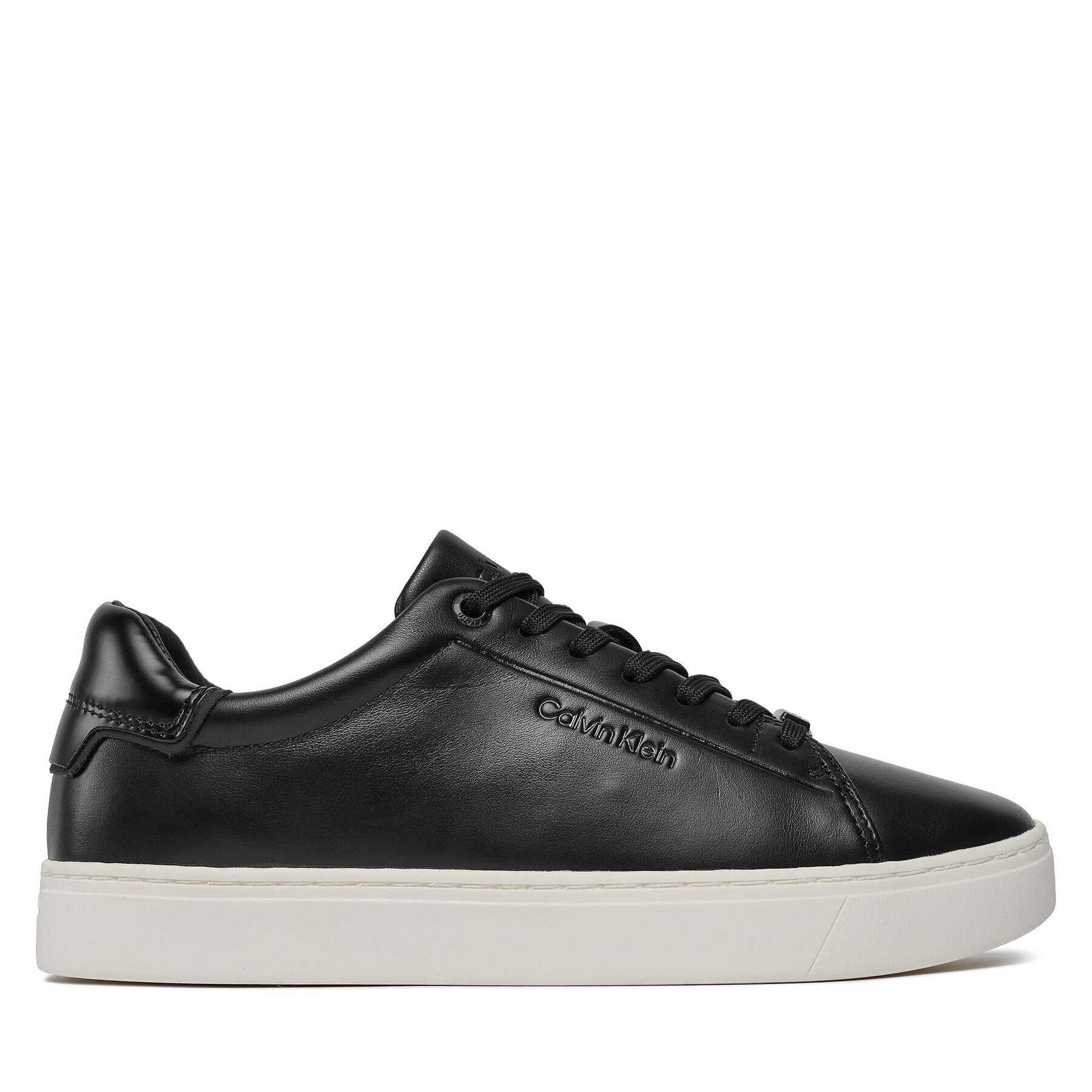 Calvin Klein Сникърси Clean Cupsole Lace Up HW0HW01863 Черен - Pepit.bg