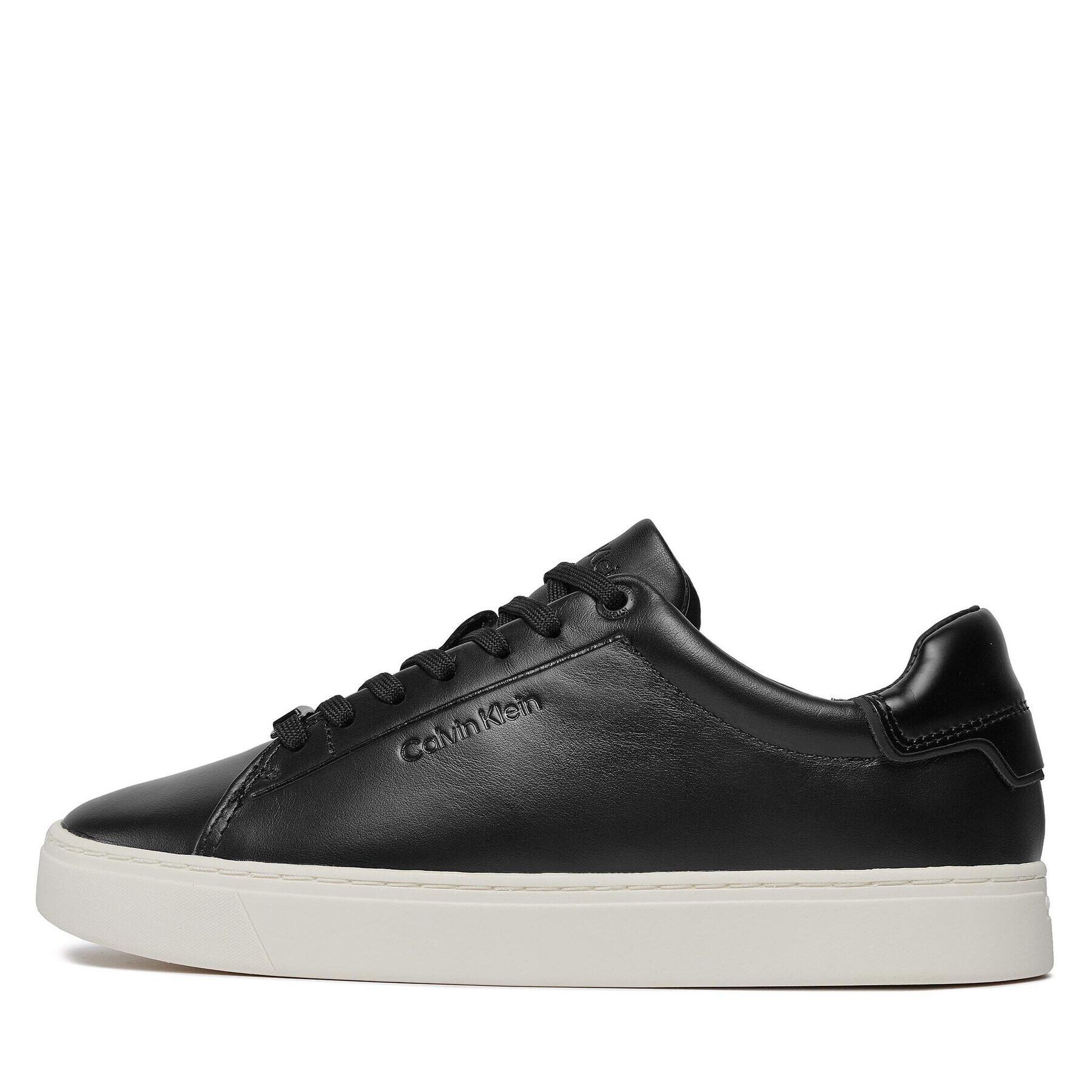 Calvin Klein Сникърси Clean Cupsole Lace Up HW0HW01863 Черен - Pepit.bg