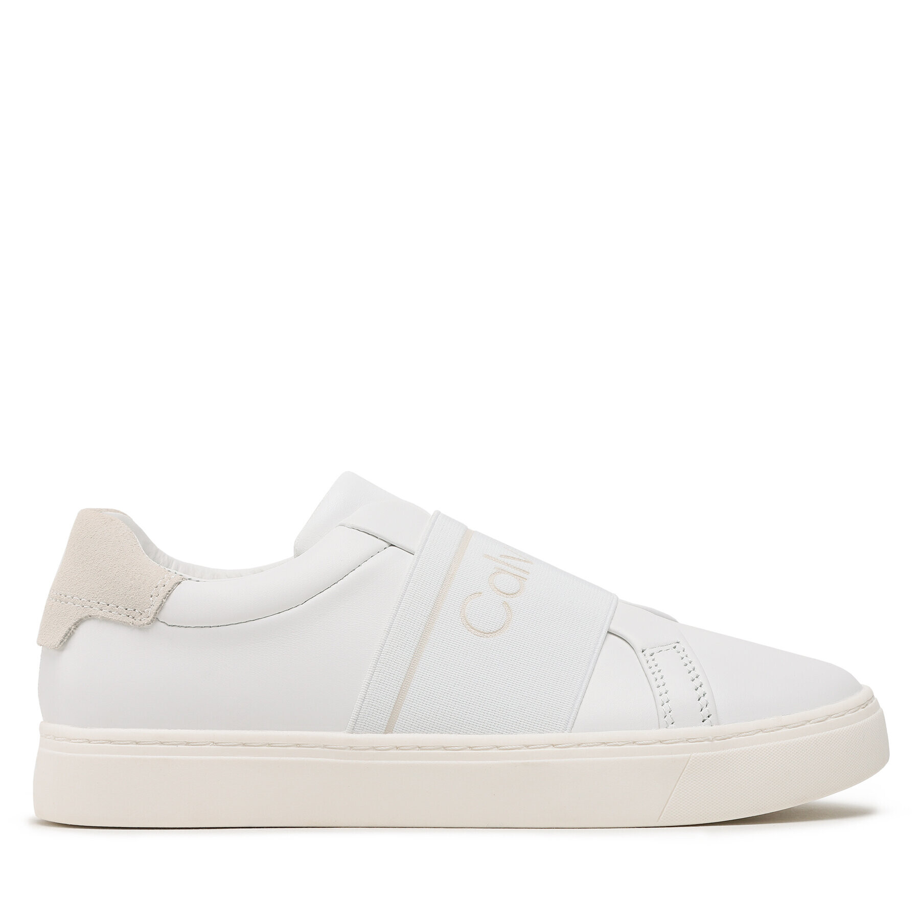 Calvin Klein Сникърси Clean Cupsole Slip On - He HW0HW01416 Бял - Pepit.bg