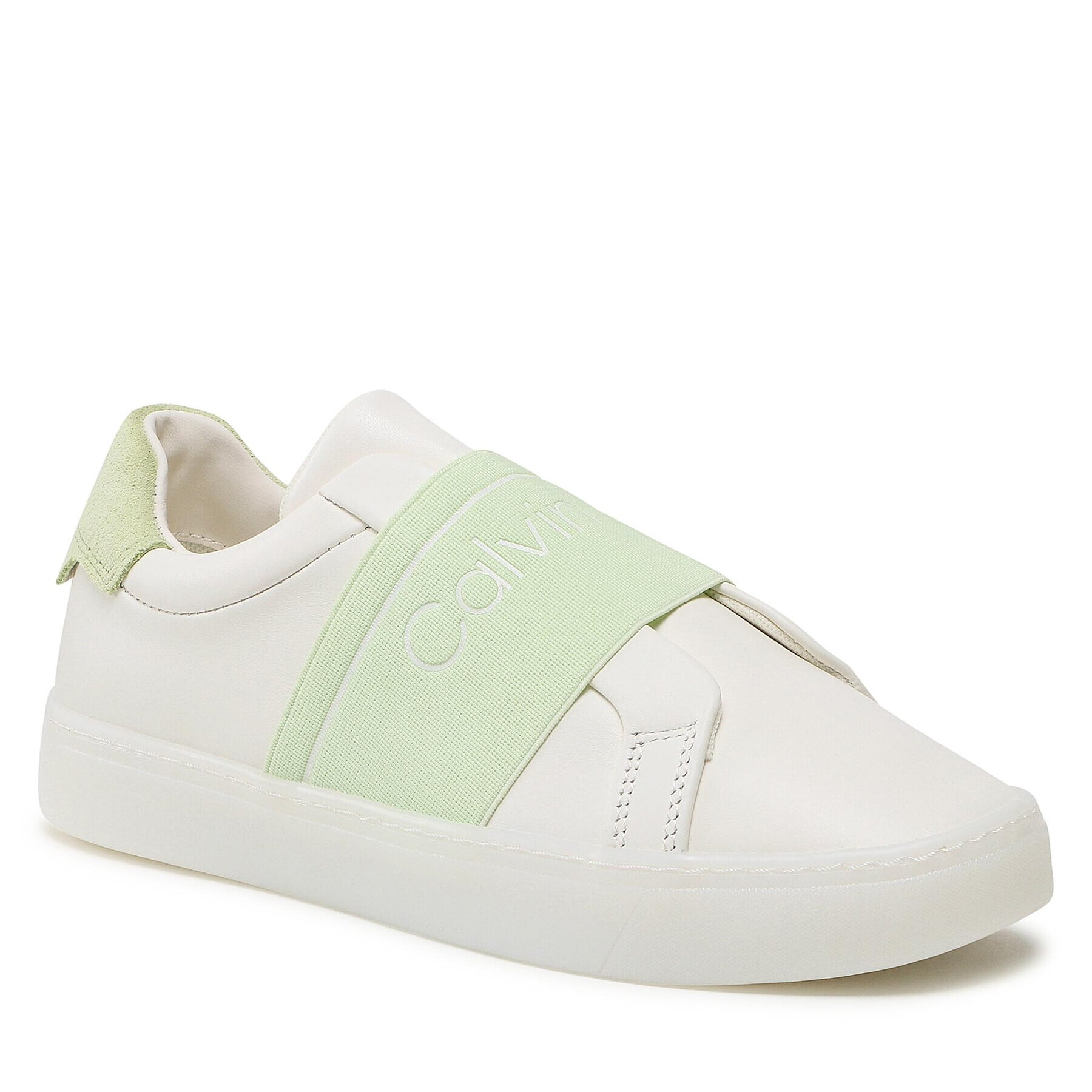 Calvin Klein Сникърси Clean Cupsole Slip On-He HW0HW01416 Екрю - Pepit.bg