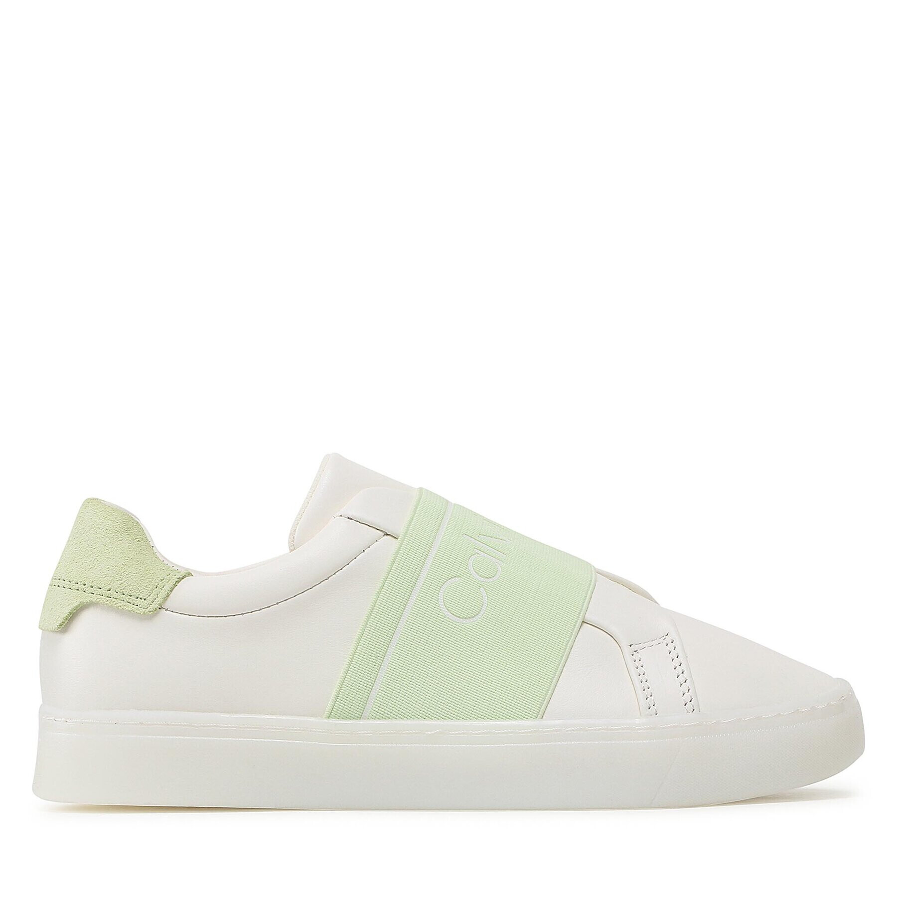 Calvin Klein Сникърси Clean Cupsole Slip On-He HW0HW01416 Екрю - Pepit.bg