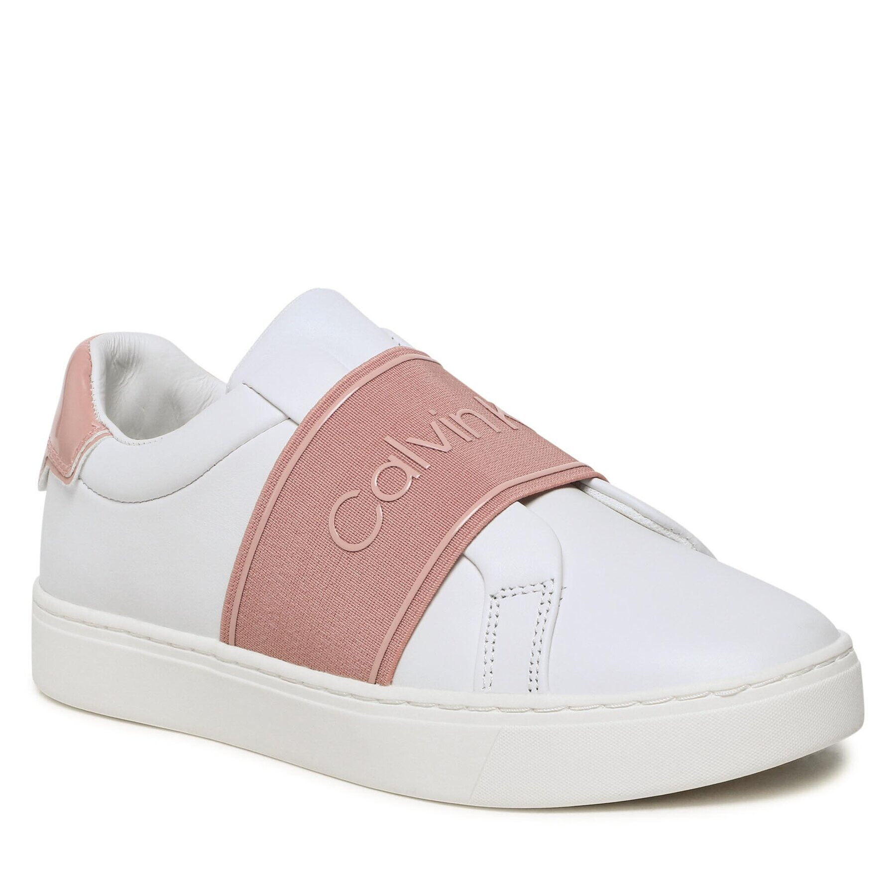 Calvin Klein Сникърси Cupsole Slip On HW0HW01352 Бял - Pepit.bg