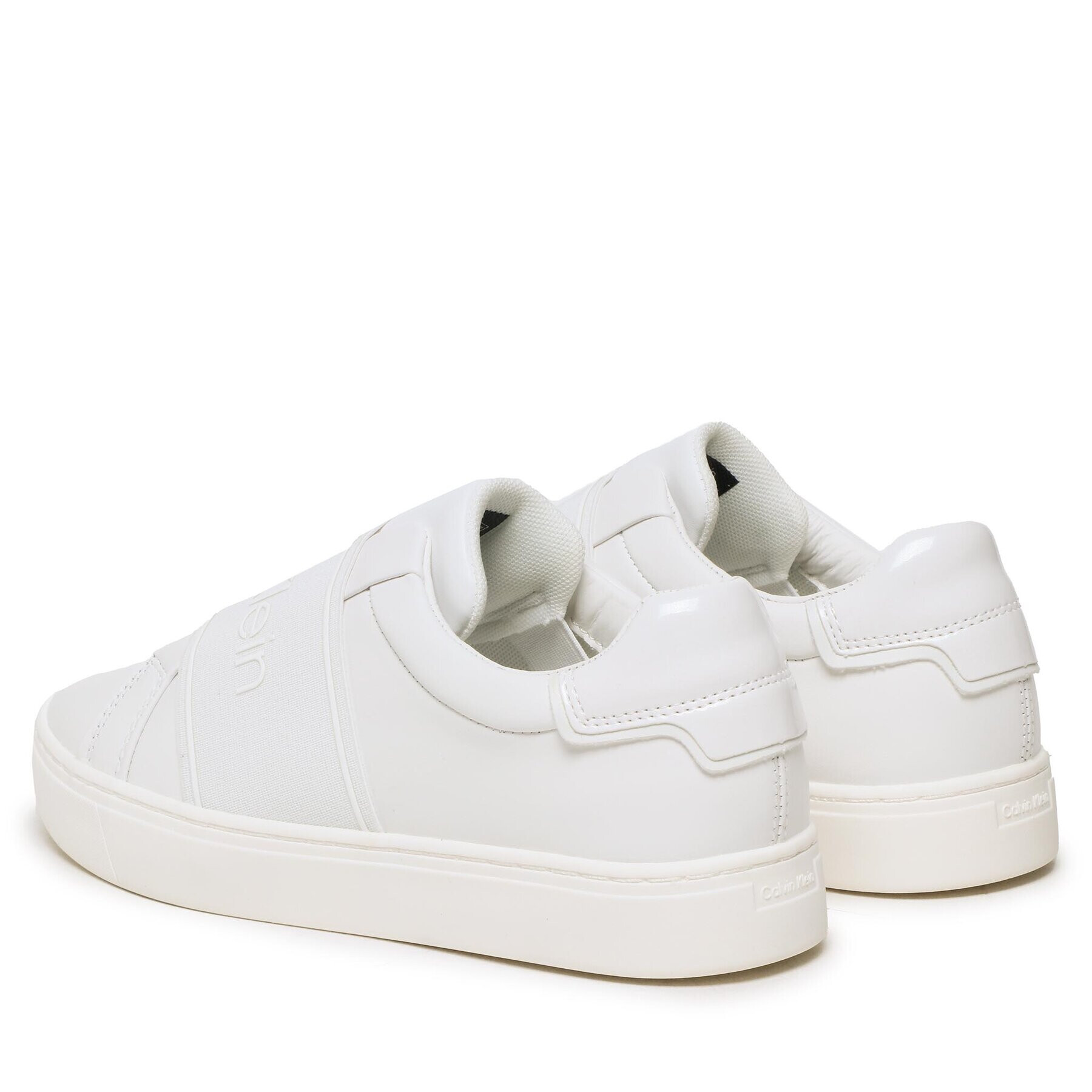 Calvin Klein Сникърси Cupsole Slip On HW0HW01352 Бял - Pepit.bg