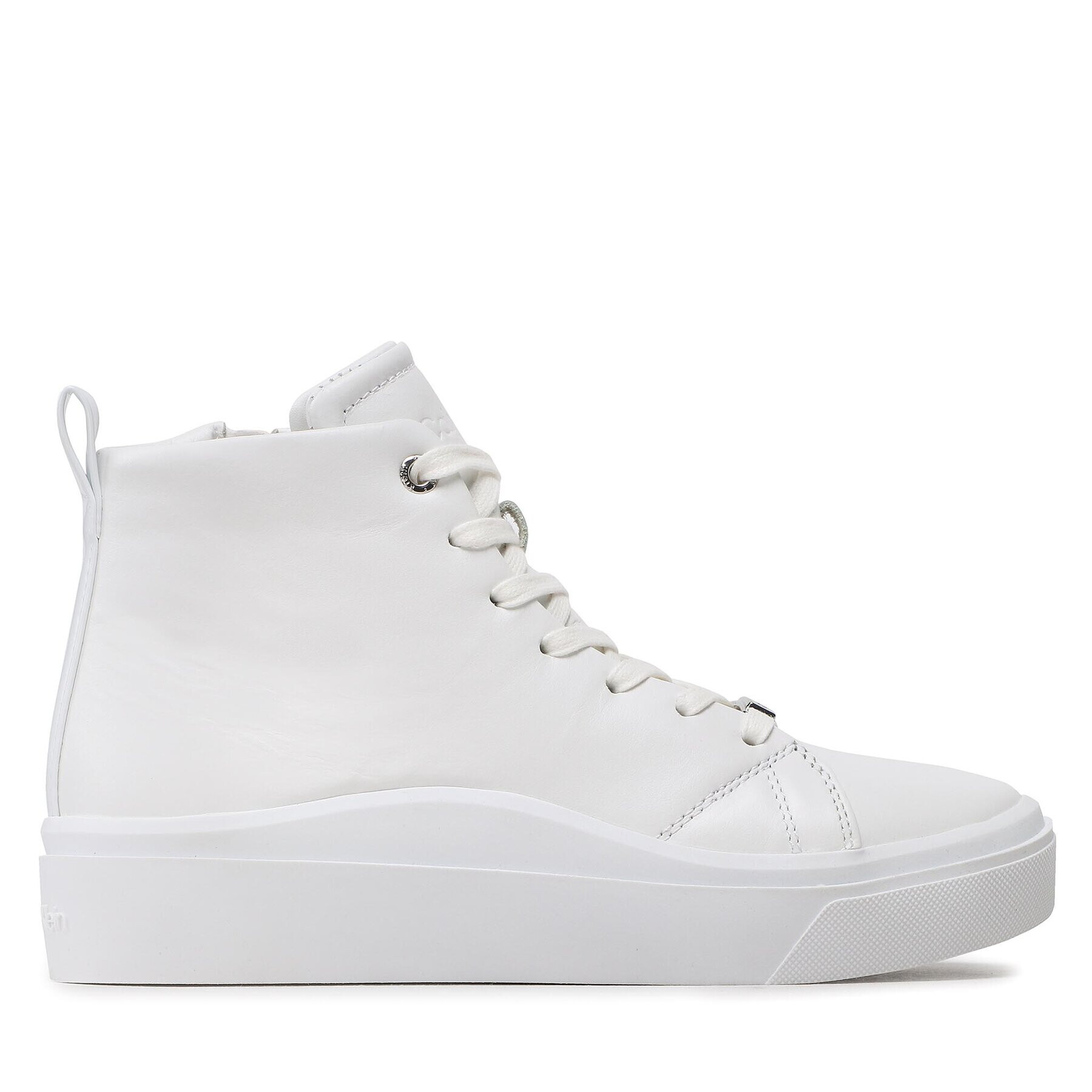 Calvin Klein Сникърси Cupsole Wave High Top HW0HW01197 Бял - Pepit.bg