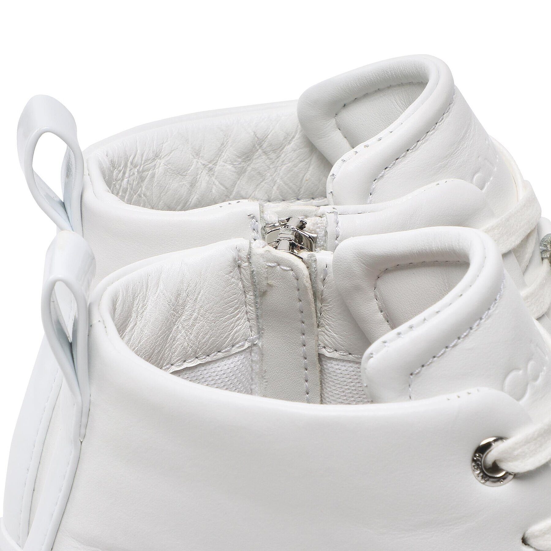 Calvin Klein Сникърси Cupsole Wave High Top HW0HW01197 Бял - Pepit.bg