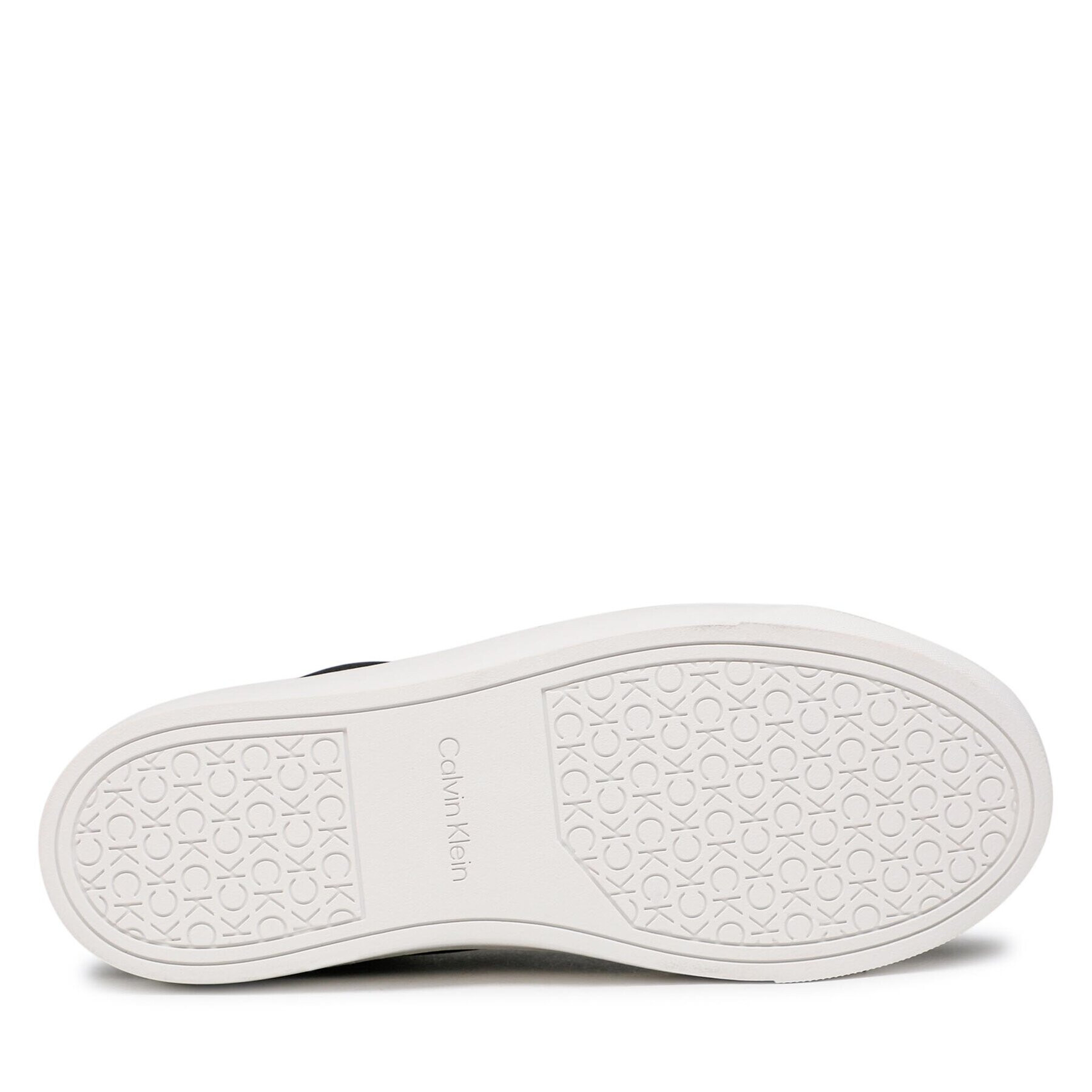 Calvin Klein Сникърси Cupsole Wave Lace Up HW0HW01349 Черен - Pepit.bg