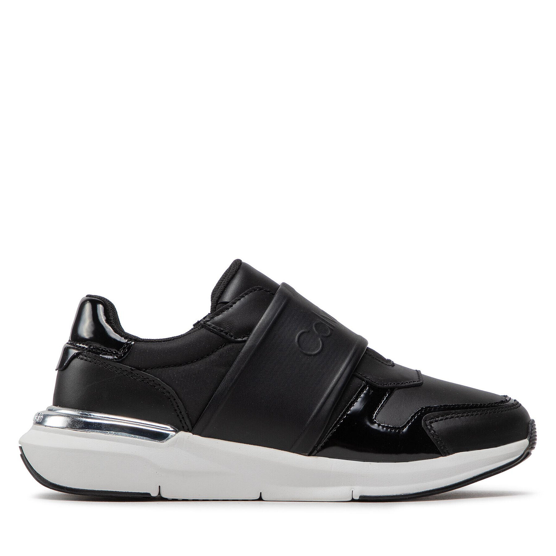 Calvin Klein Сникърси Flex Run Slip On-Hf HW0HW01062 Черен - Pepit.bg