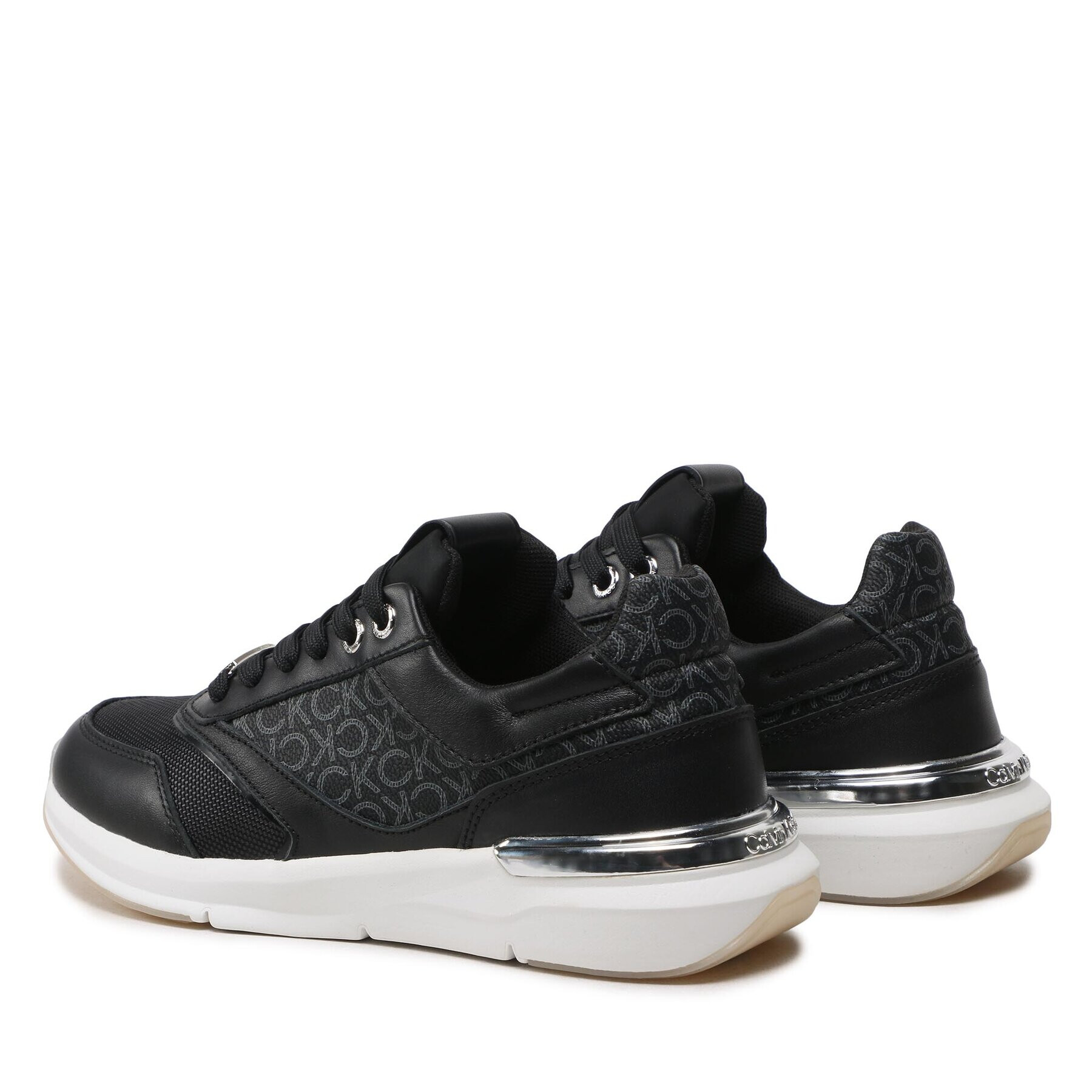 Calvin Klein Сникърси Flexi Runner - Mono HW0HW01437 Черен - Pepit.bg