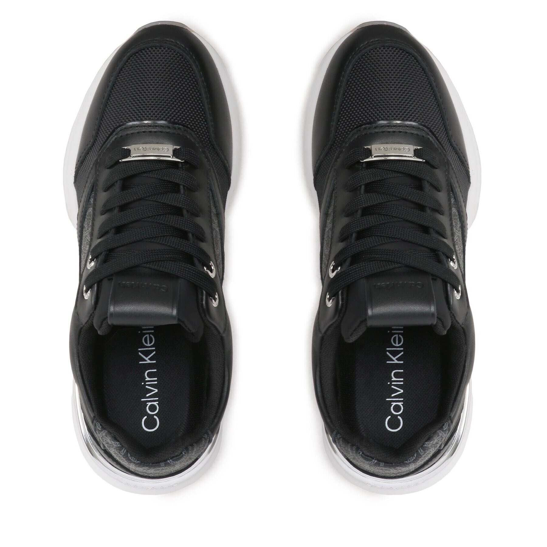 Calvin Klein Сникърси Flexi Runner - Mono HW0HW01437 Черен - Pepit.bg