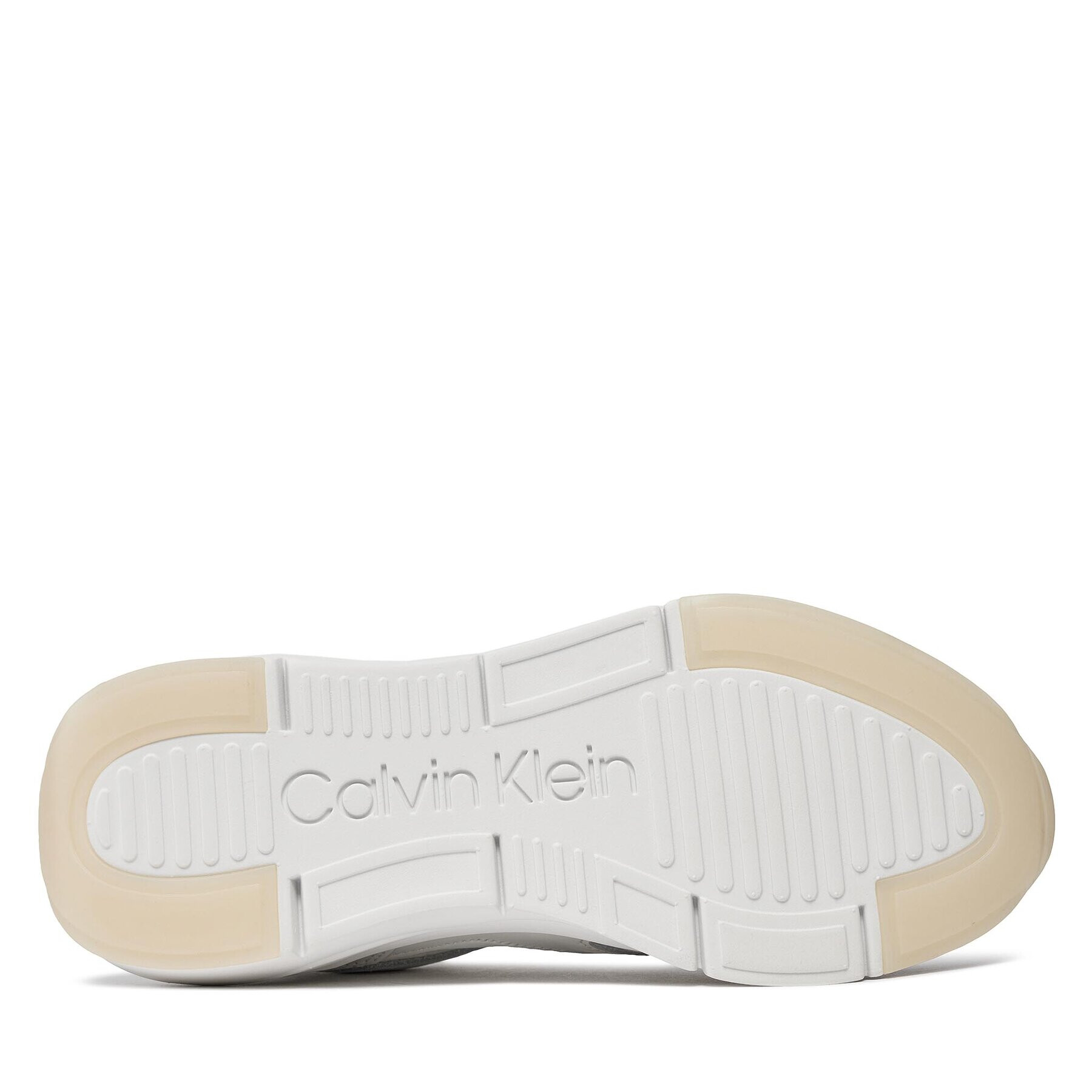 Calvin Klein Сникърси Flexi Runner - Pearlized HW0HW02041 Сив - Pepit.bg