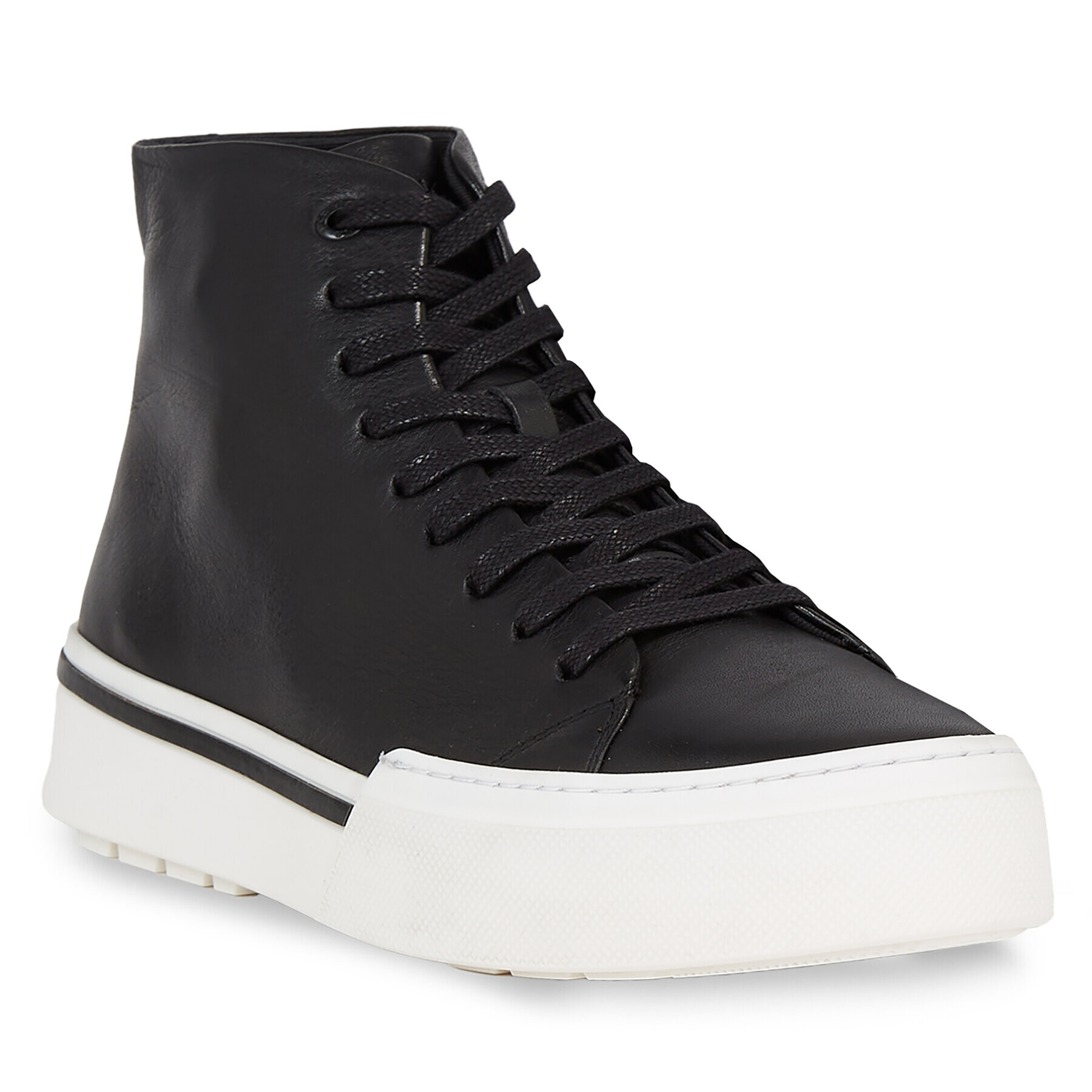 Calvin Klein Сникърси High Top Lace Up HM0HM01165 Черен - Pepit.bg