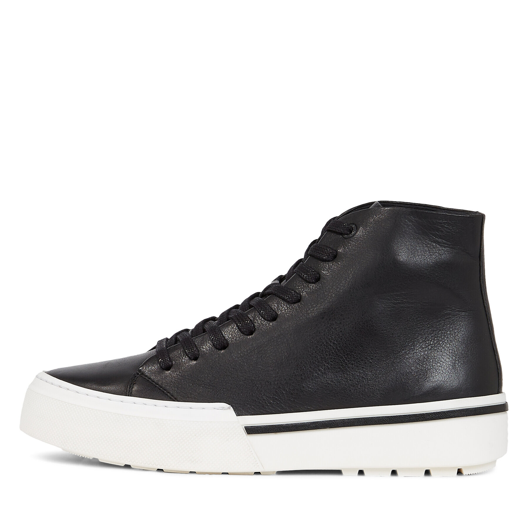 Calvin Klein Сникърси High Top Lace Up HM0HM01165 Черен - Pepit.bg