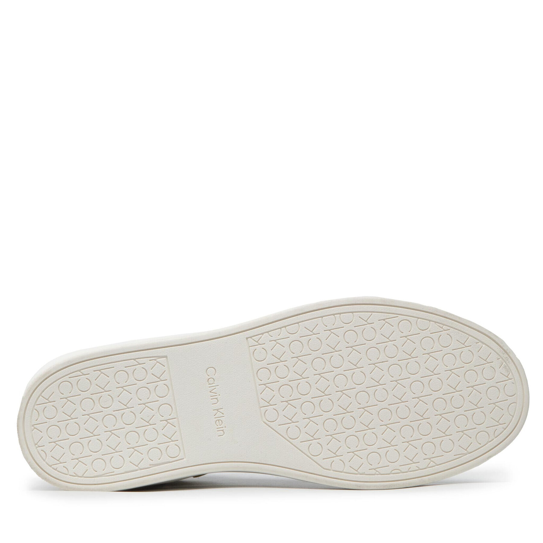 Calvin Klein Сникърси High Top Lace Up Perf HM0HM00338 Бял - Pepit.bg