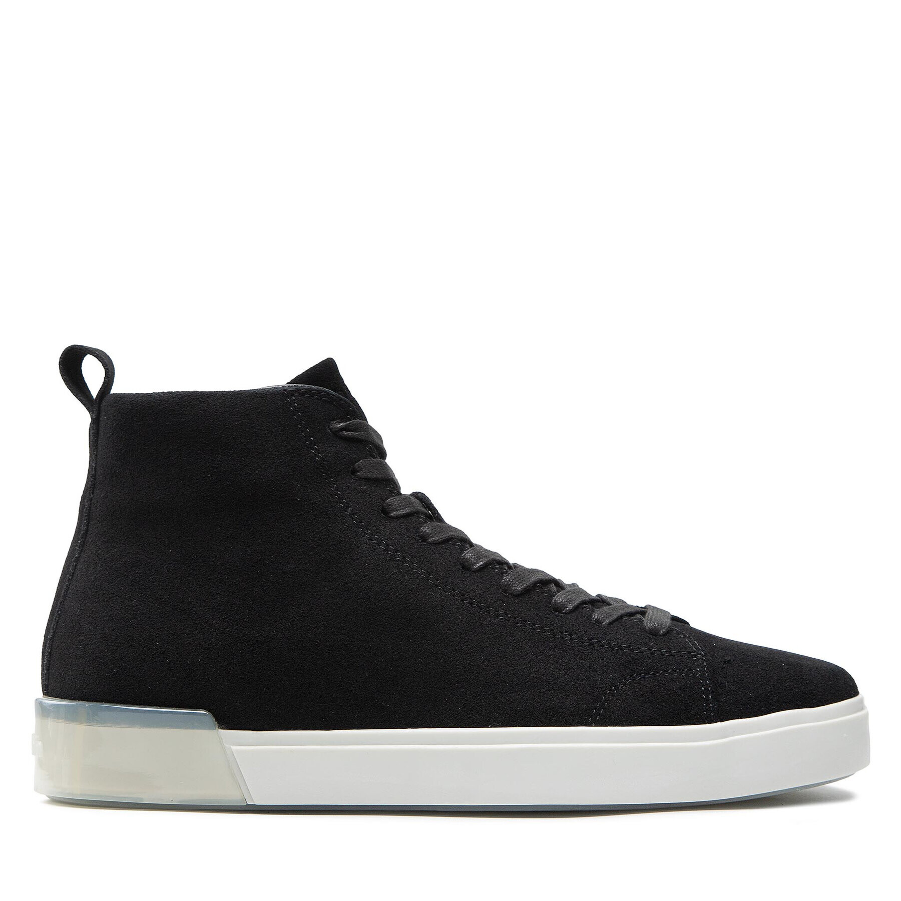 Calvin Klein Сникърси High Top Lace Up Sue HM0HM00756 Черен - Pepit.bg