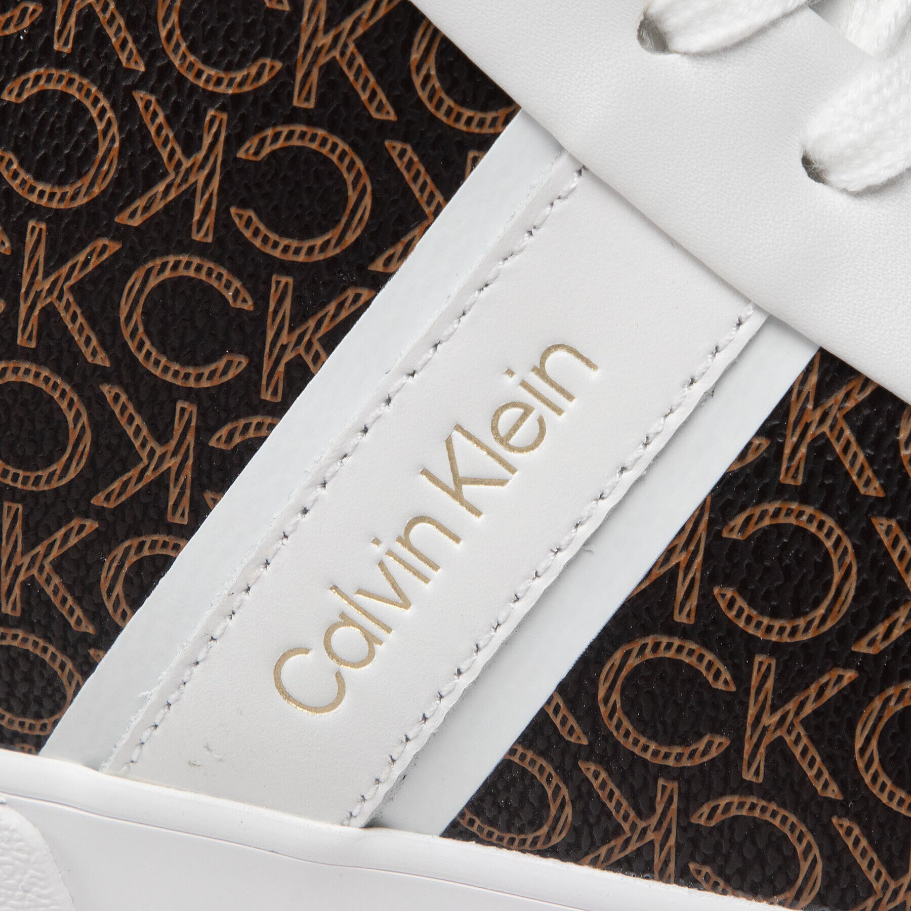Calvin Klein Сникърси Low Profile High Top-Mono HW0HW01270 Бял - Pepit.bg