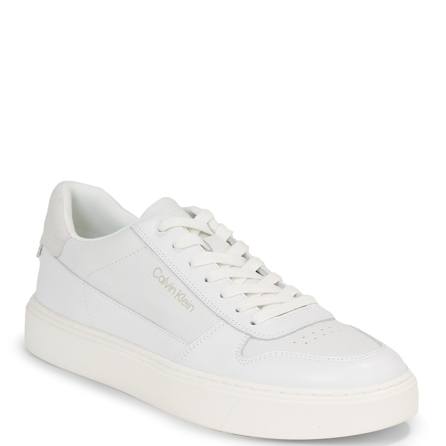 Calvin Klein Сникърси Low Top Lace Up Bskt HM0HM01254 Бял - Pepit.bg