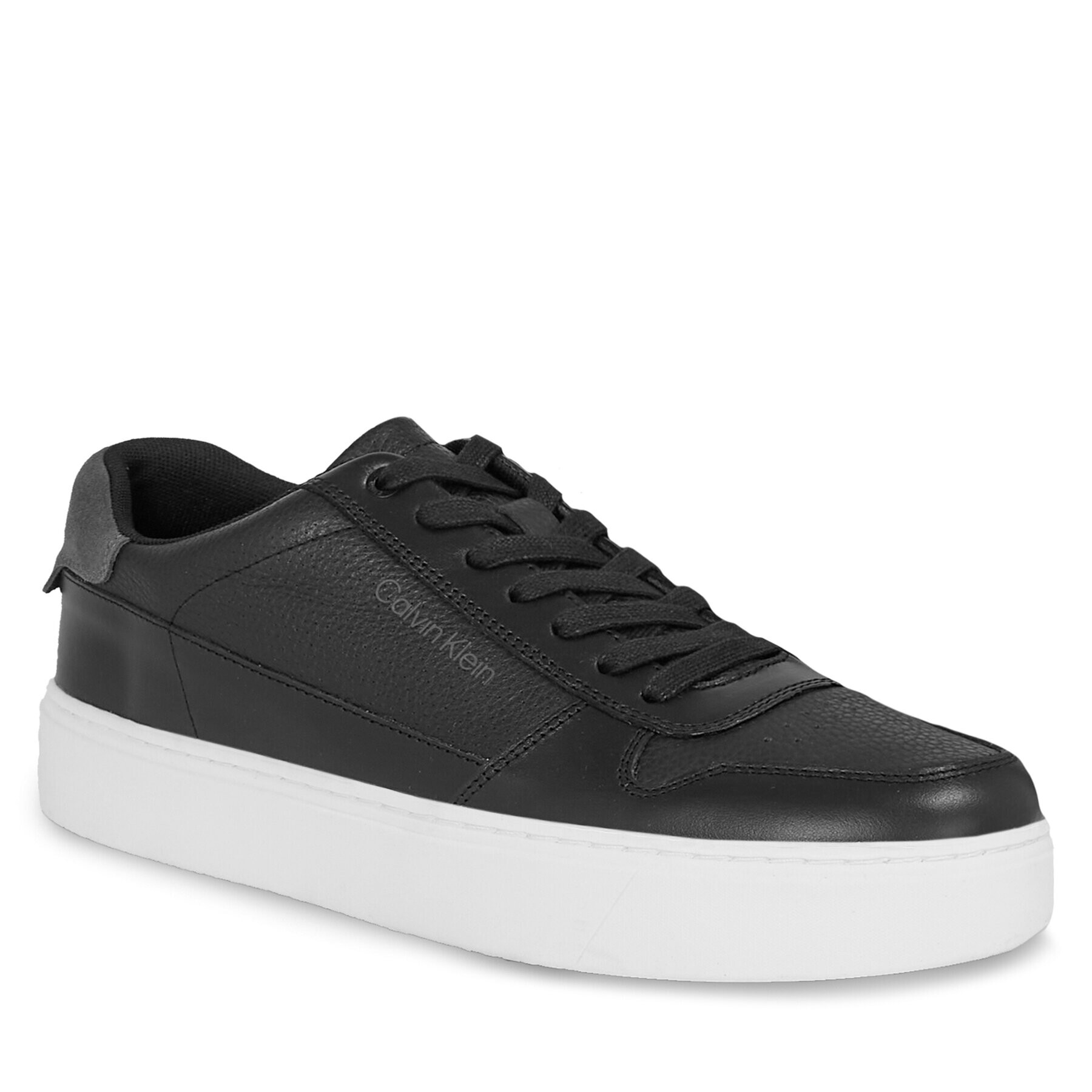 Calvin Klein Сникърси Low Top Lace Up Bskt HM0HM01254 Черен - Pepit.bg