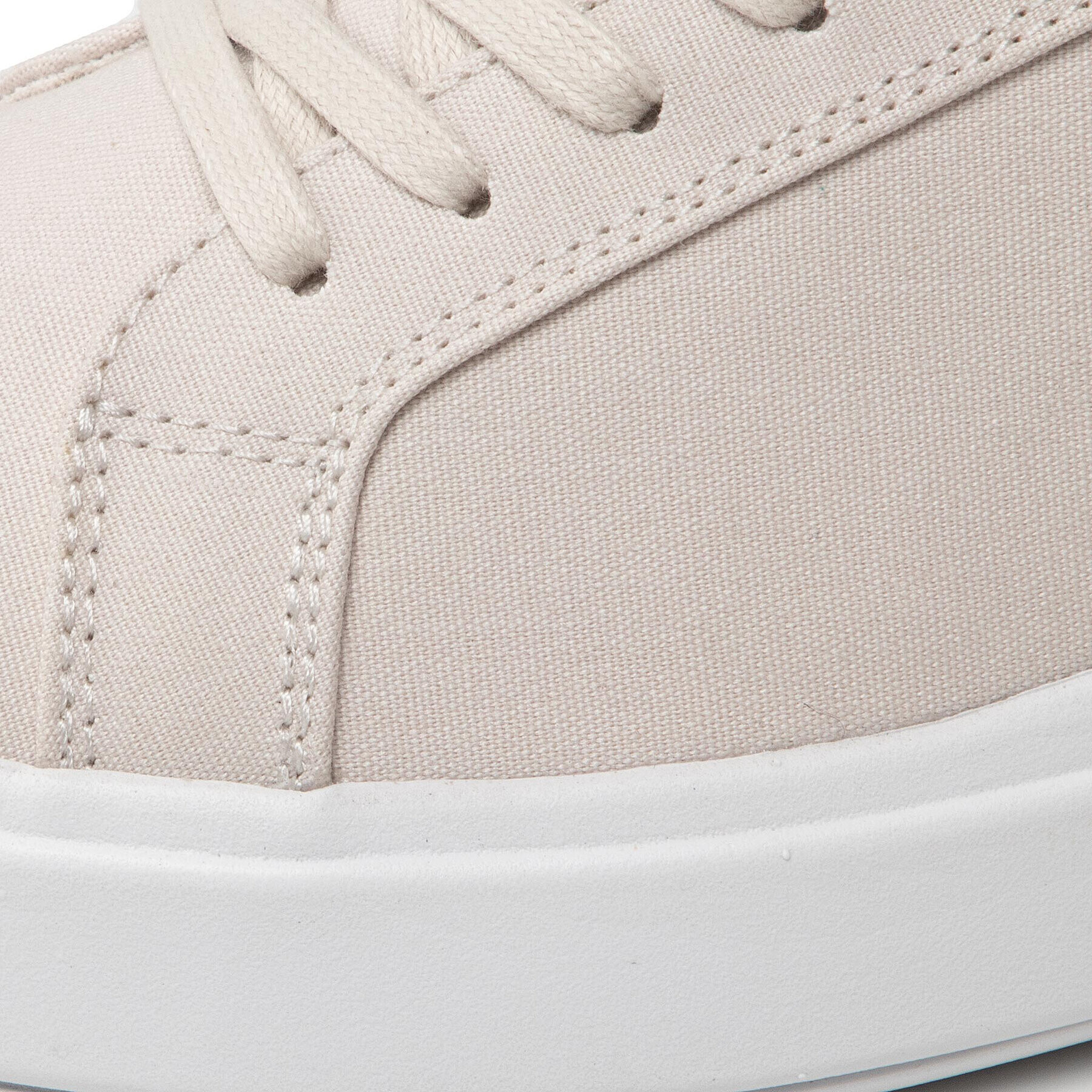 Calvin Klein Сникърси Low Top Lace Up Cv Mix Pd HM0HM00540 Бежов - Pepit.bg