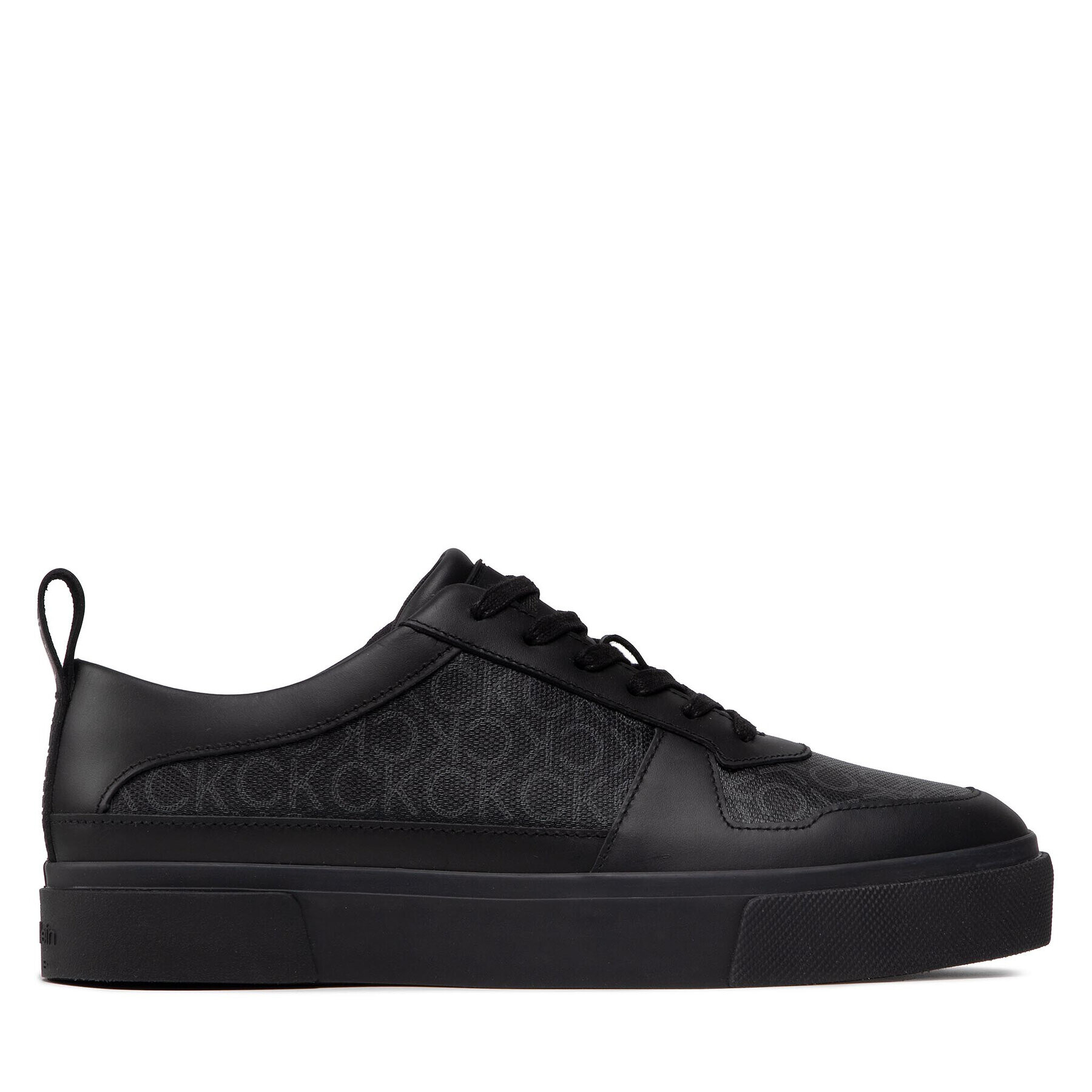 Calvin Klein Сникърси Low Top Lace Up Cv Mono HM0HM00530 Черен - Pepit.bg