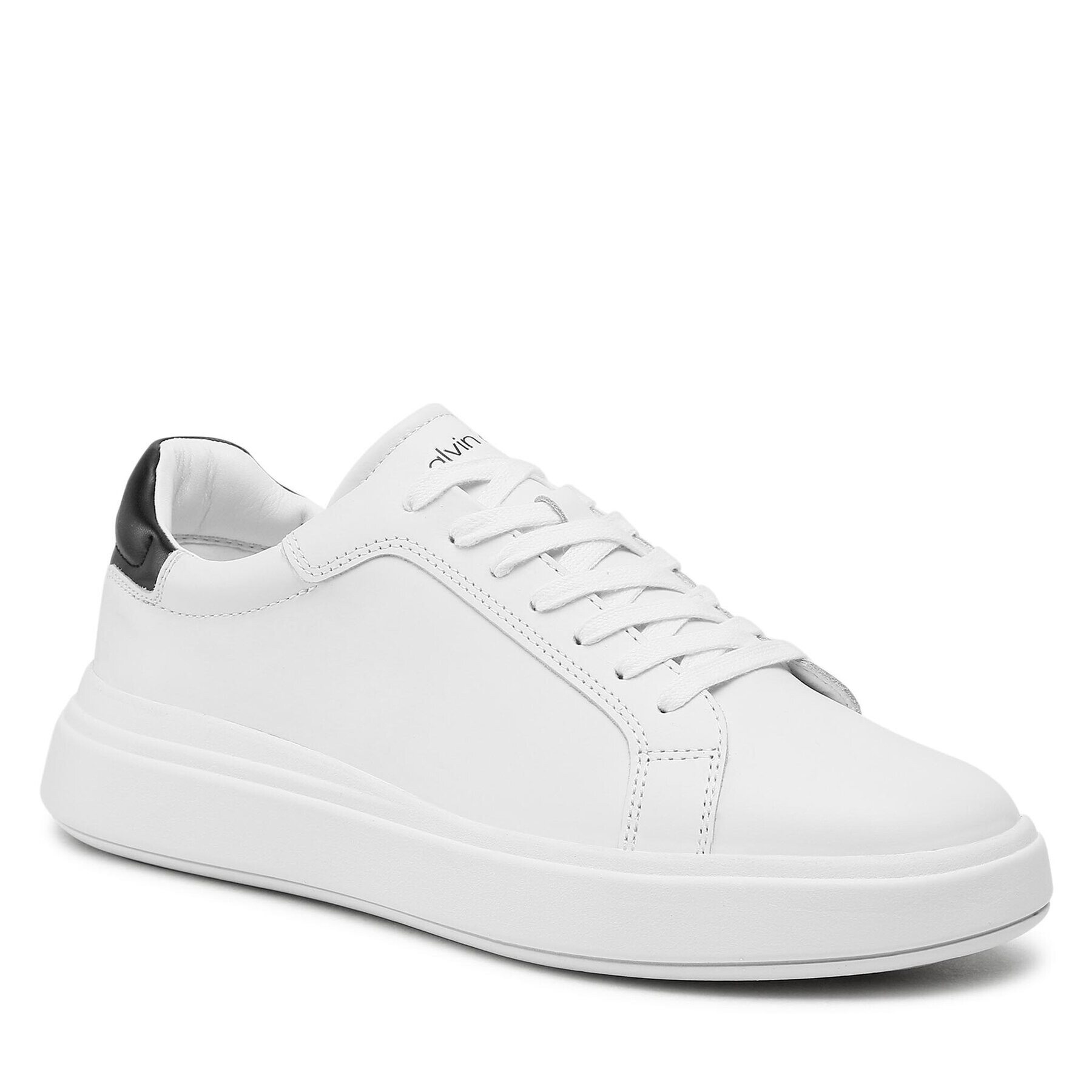 Calvin Klein Сникърси Low Top Lace Up HM0HM00292 Бял - Pepit.bg