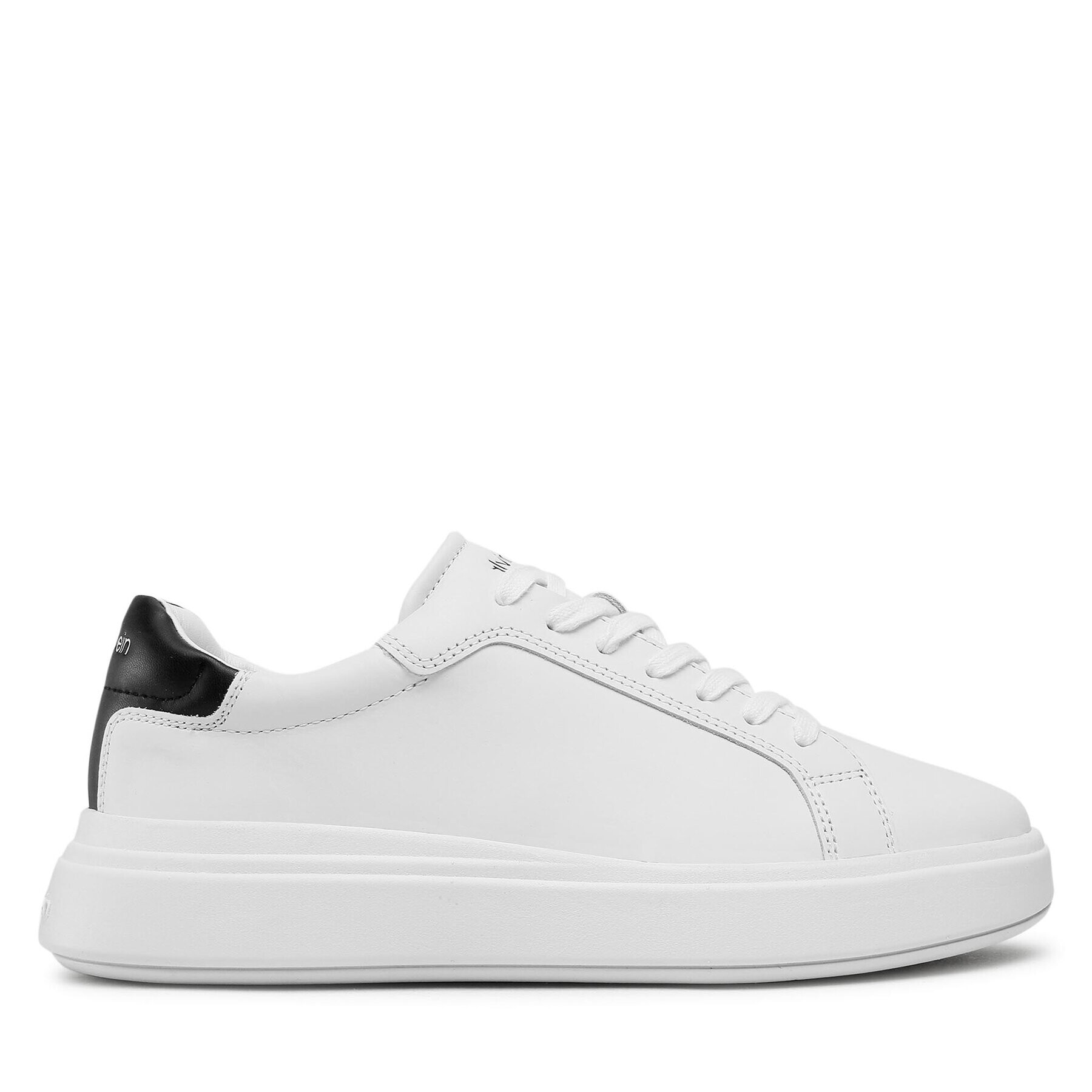 Calvin Klein Сникърси Low Top Lace Up HM0HM00292 Бял - Pepit.bg