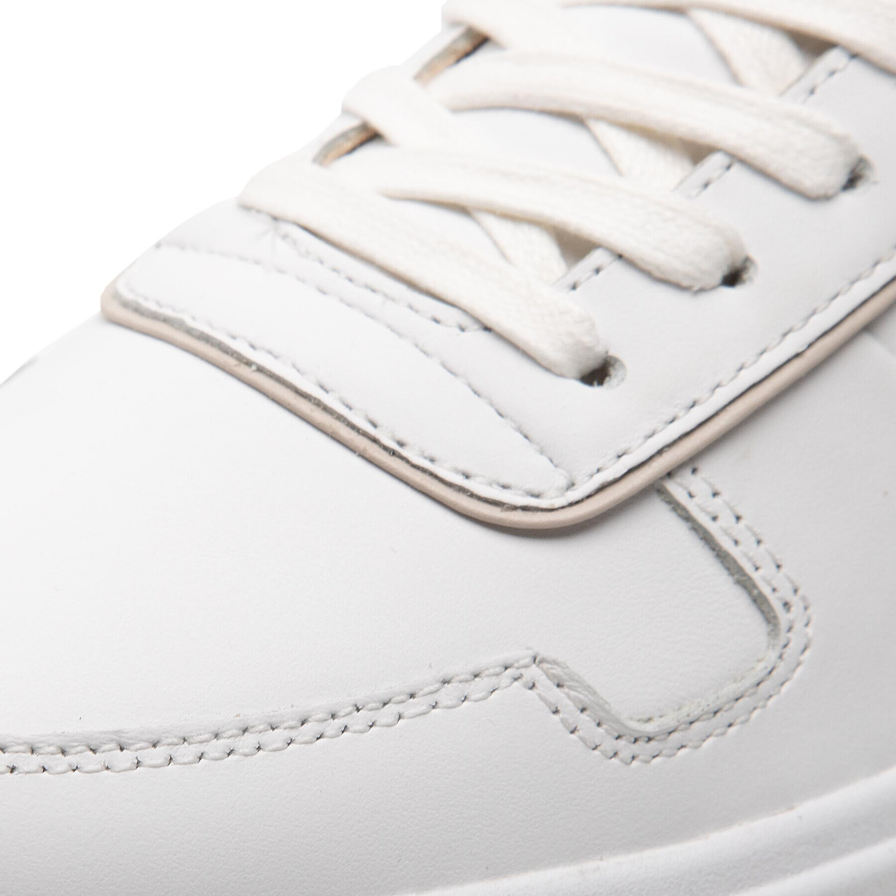 Calvin Klein Сникърси Low Top Lace Up HM0HM00549 Бял - Pepit.bg