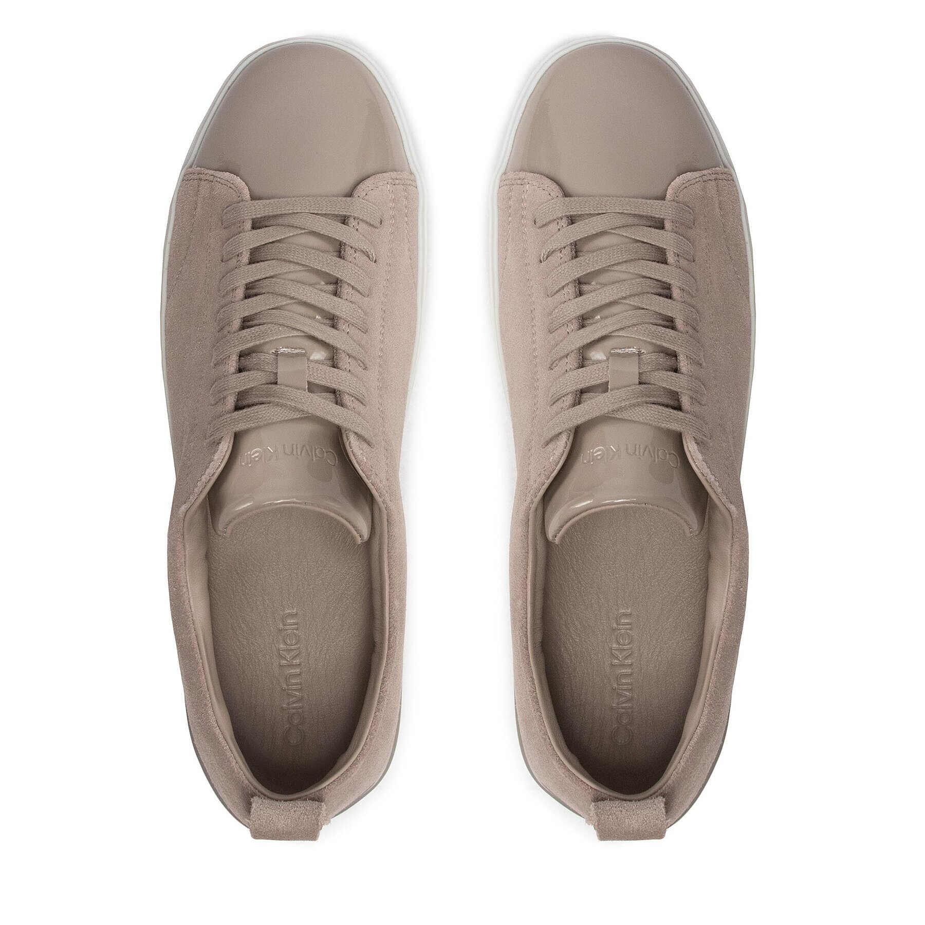 Calvin Klein Сникърси Low Top LAce Up HM0HM00826 Бежов - Pepit.bg