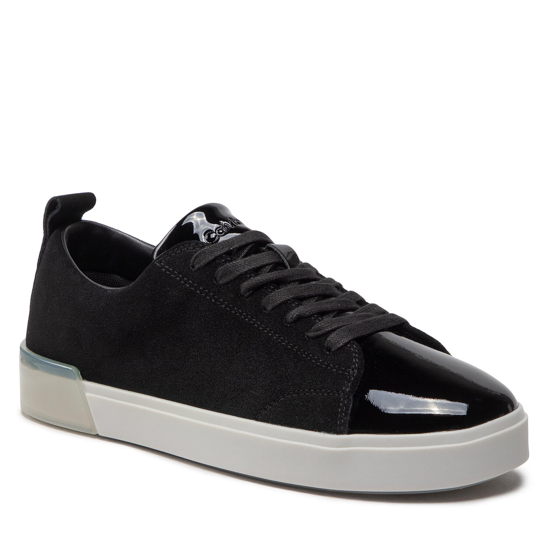Calvin Klein Сникърси Low Top Lace Up HM0HM00826 Черен - Pepit.bg