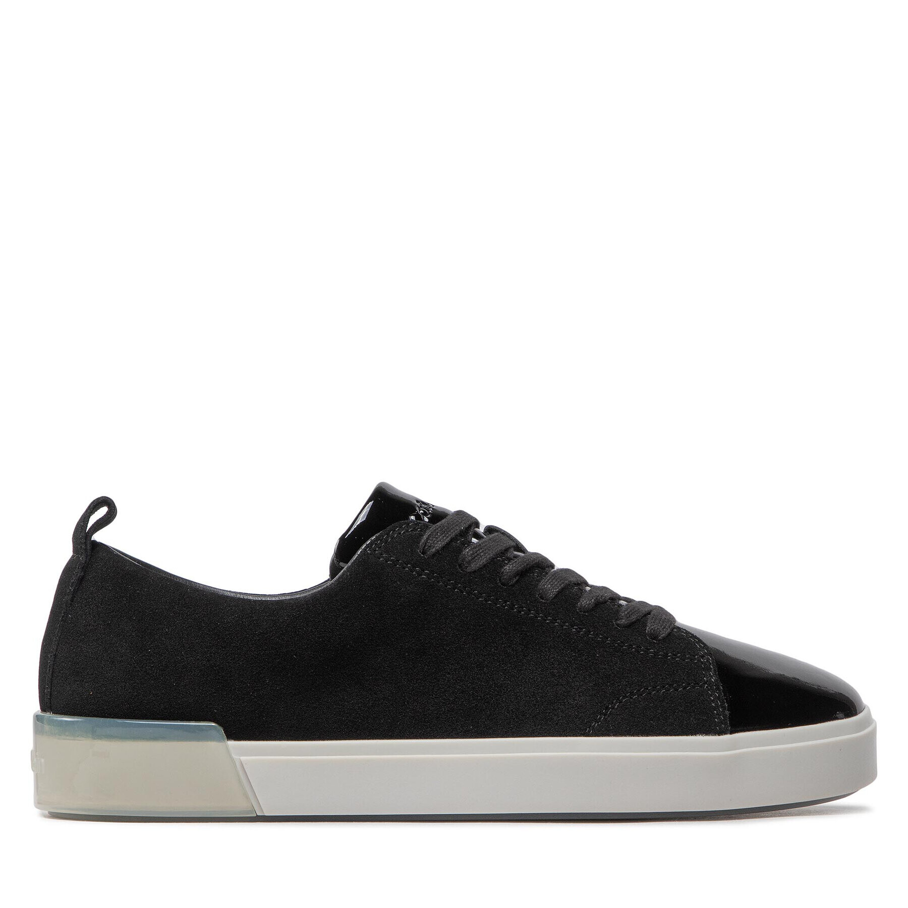Calvin Klein Сникърси Low Top Lace Up HM0HM00826 Черен - Pepit.bg