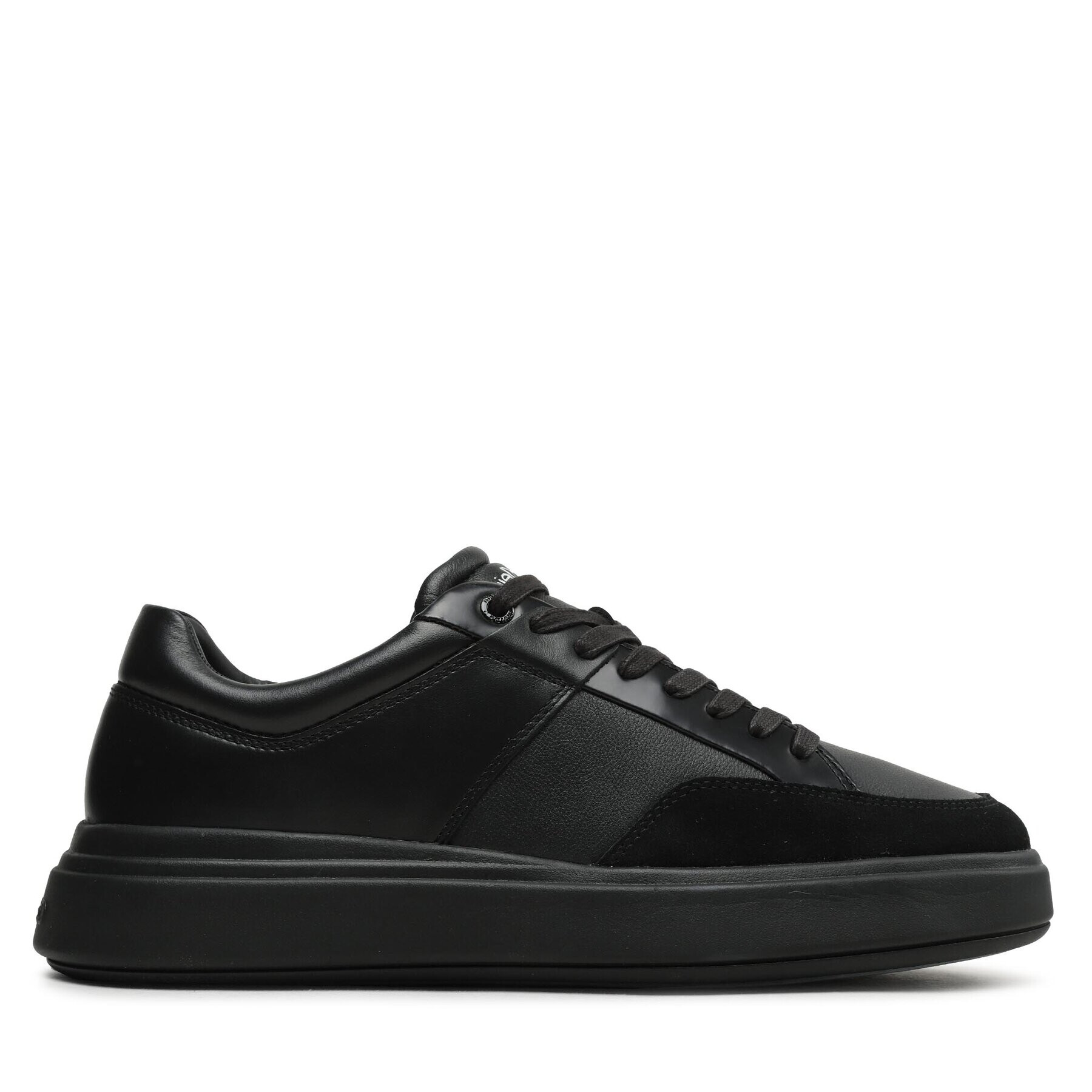 Calvin Klein Сникърси Low Top Lace Up HM0HM01047 Черен - Pepit.bg