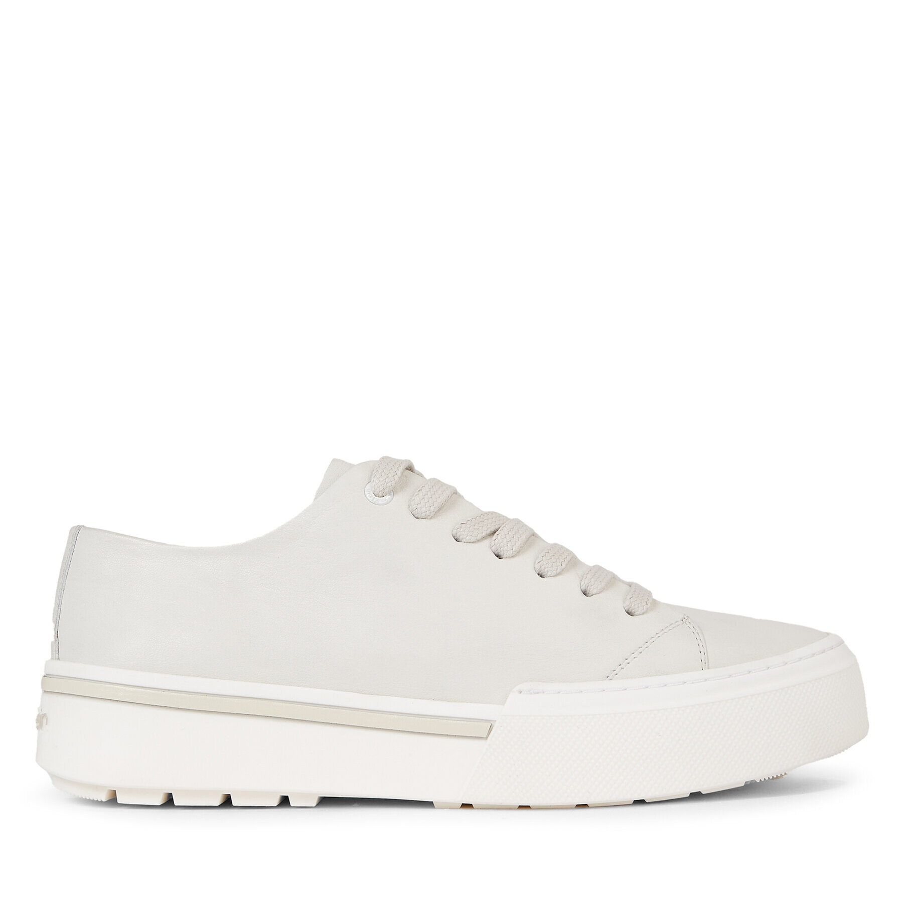 Calvin Klein Сникърси Low Top Lace Up HM0HM01177 Бял - Pepit.bg