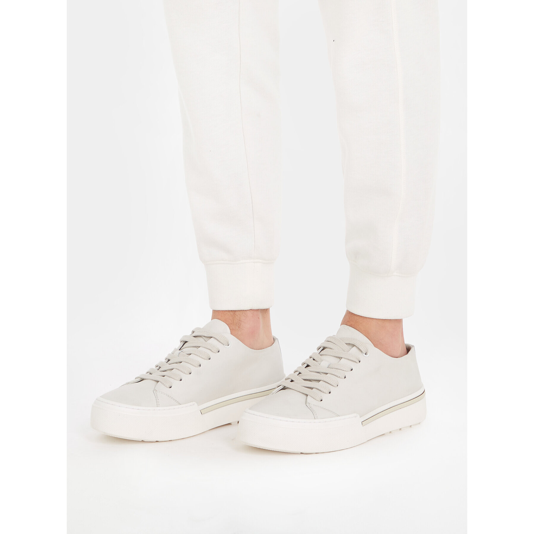 Calvin Klein Сникърси Low Top Lace Up HM0HM01177 Бял - Pepit.bg