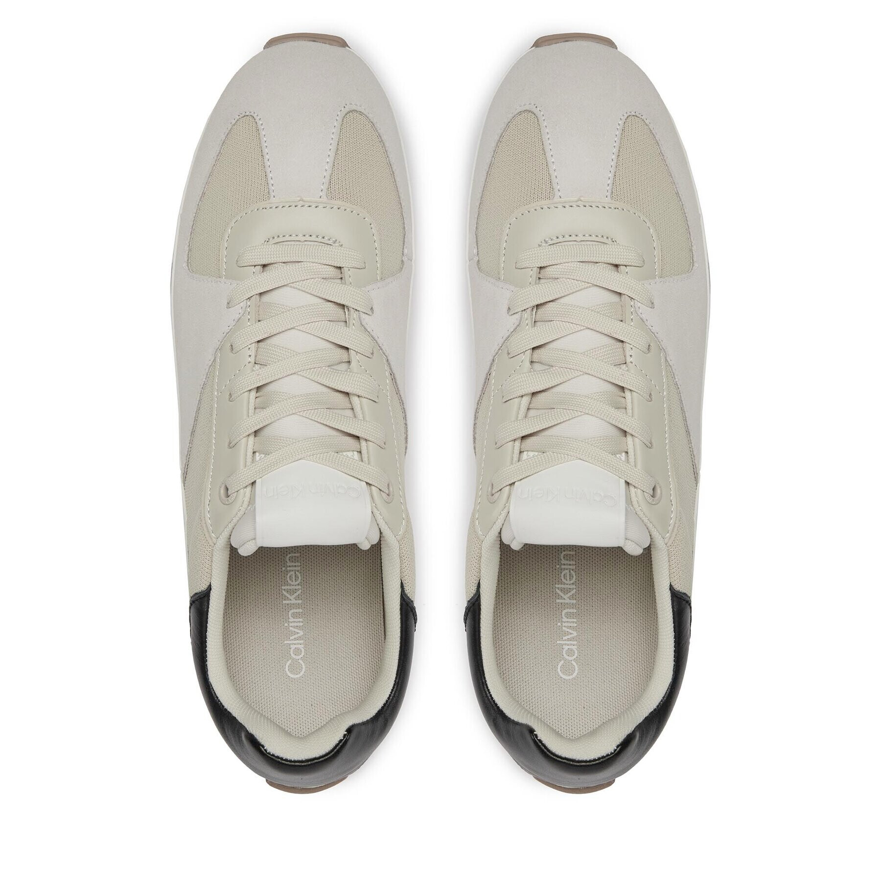 Calvin Klein Сникърси Low Top Lace Up HM0HM01286 Бял - Pepit.bg