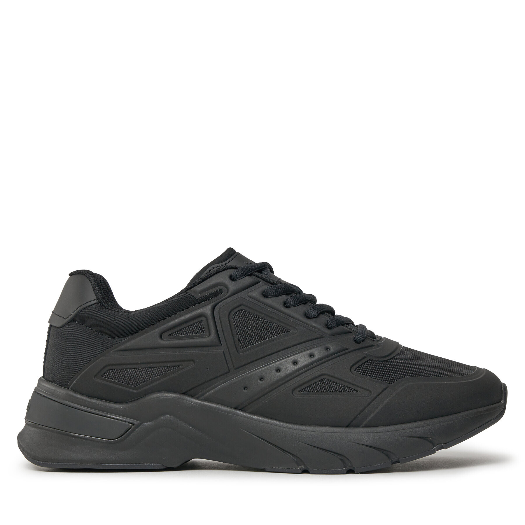 Calvin Klein Сникърси Low Top Lace Up HM0HM01363 Черен - Pepit.bg