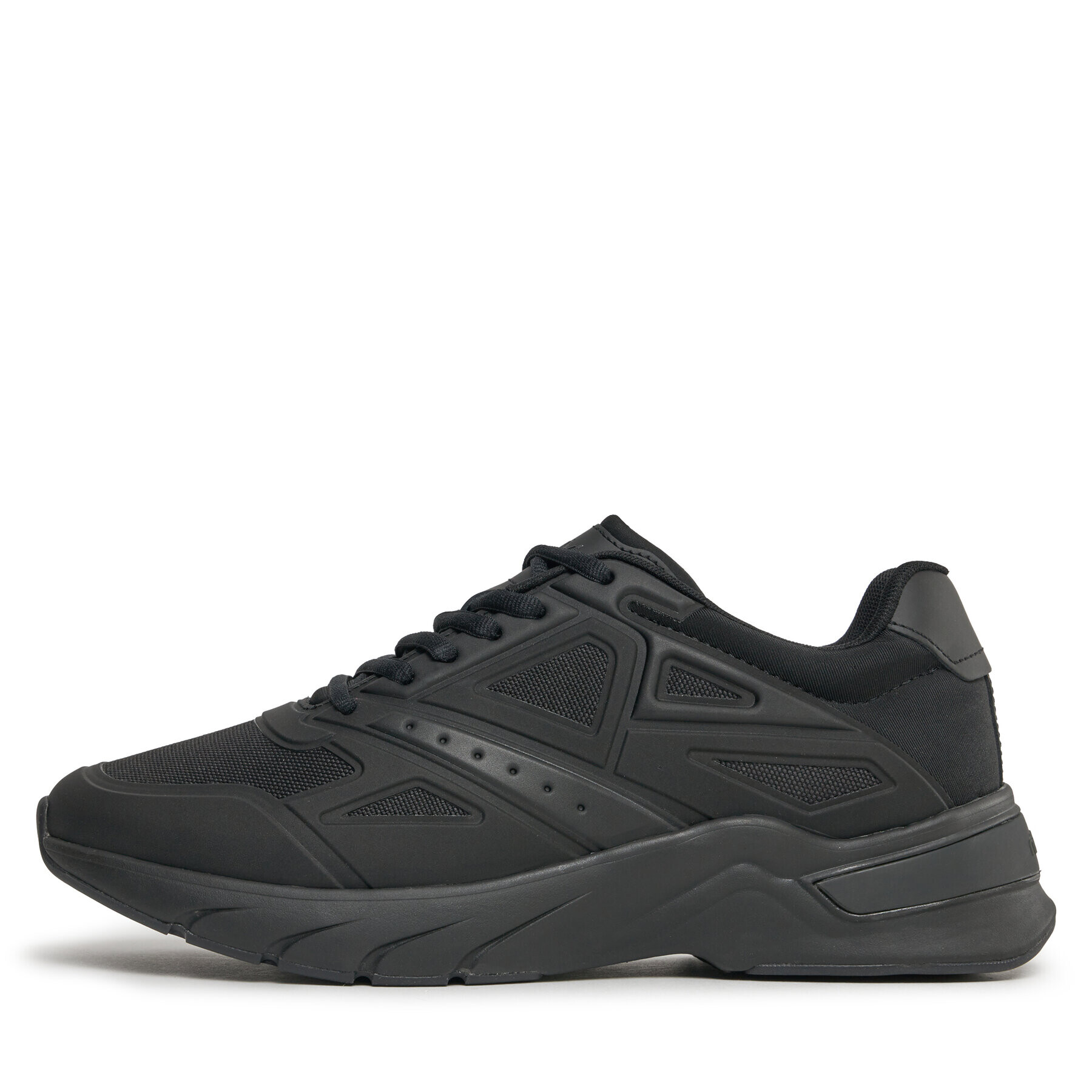 Calvin Klein Сникърси Low Top Lace Up HM0HM01363 Черен - Pepit.bg