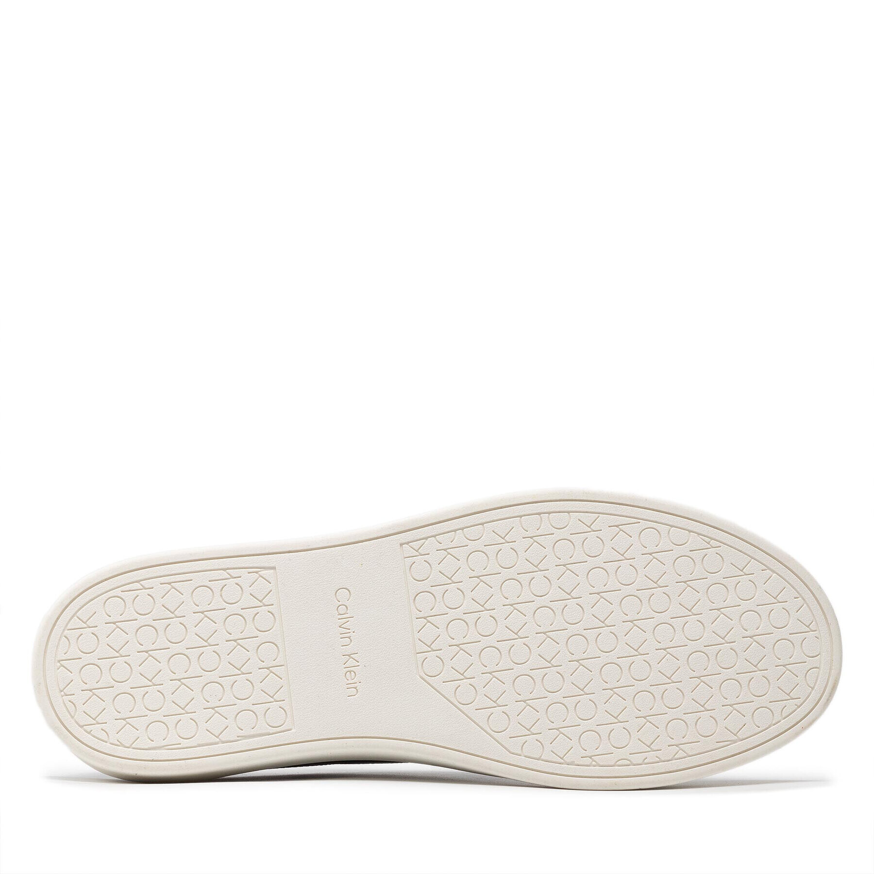 Calvin Klein Сникърси Low Top Lace Up Knit HM0HM00350 Бял - Pepit.bg