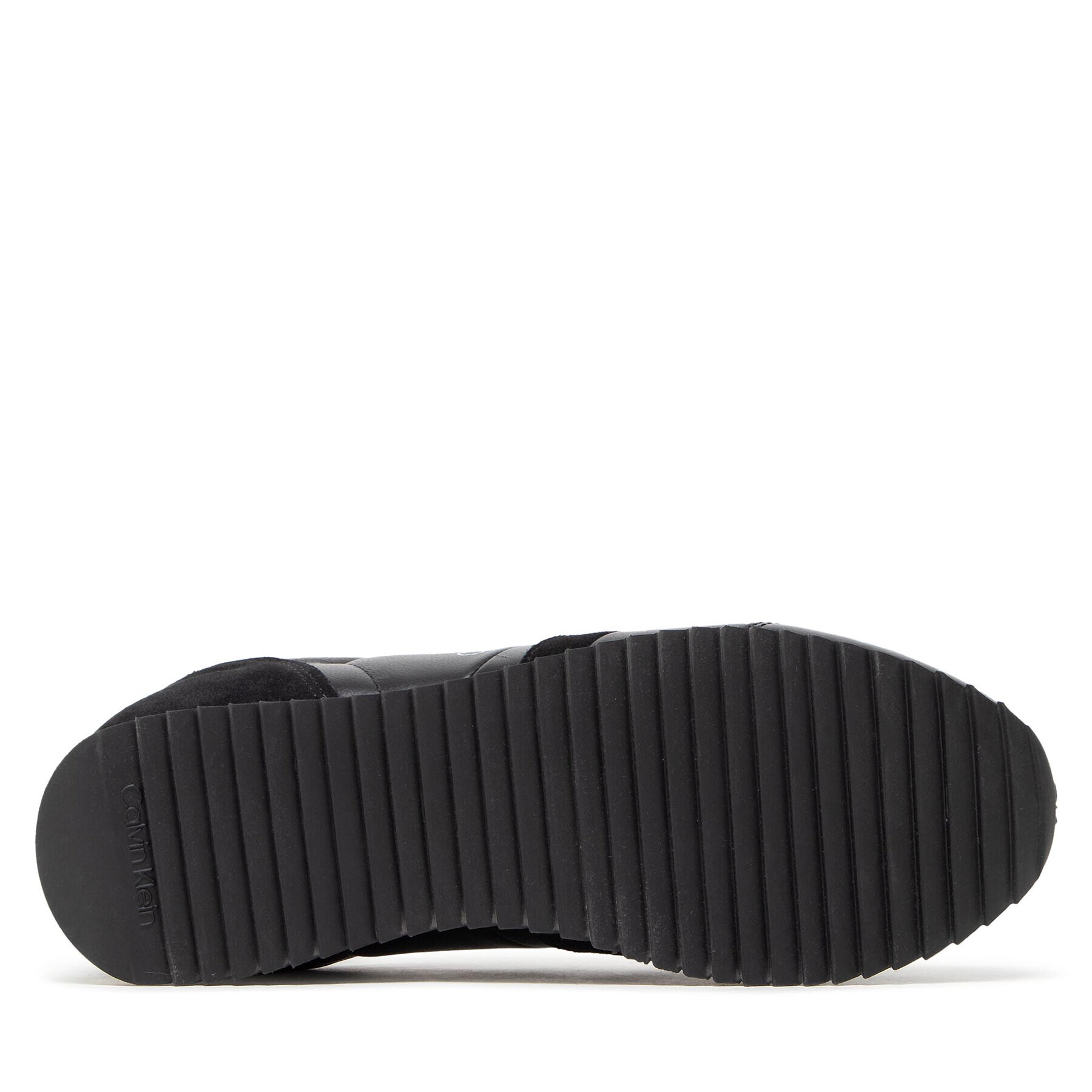 Calvin Klein Сникърси Low Top Lace Up Lth HM0HM00287 Черен - Pepit.bg