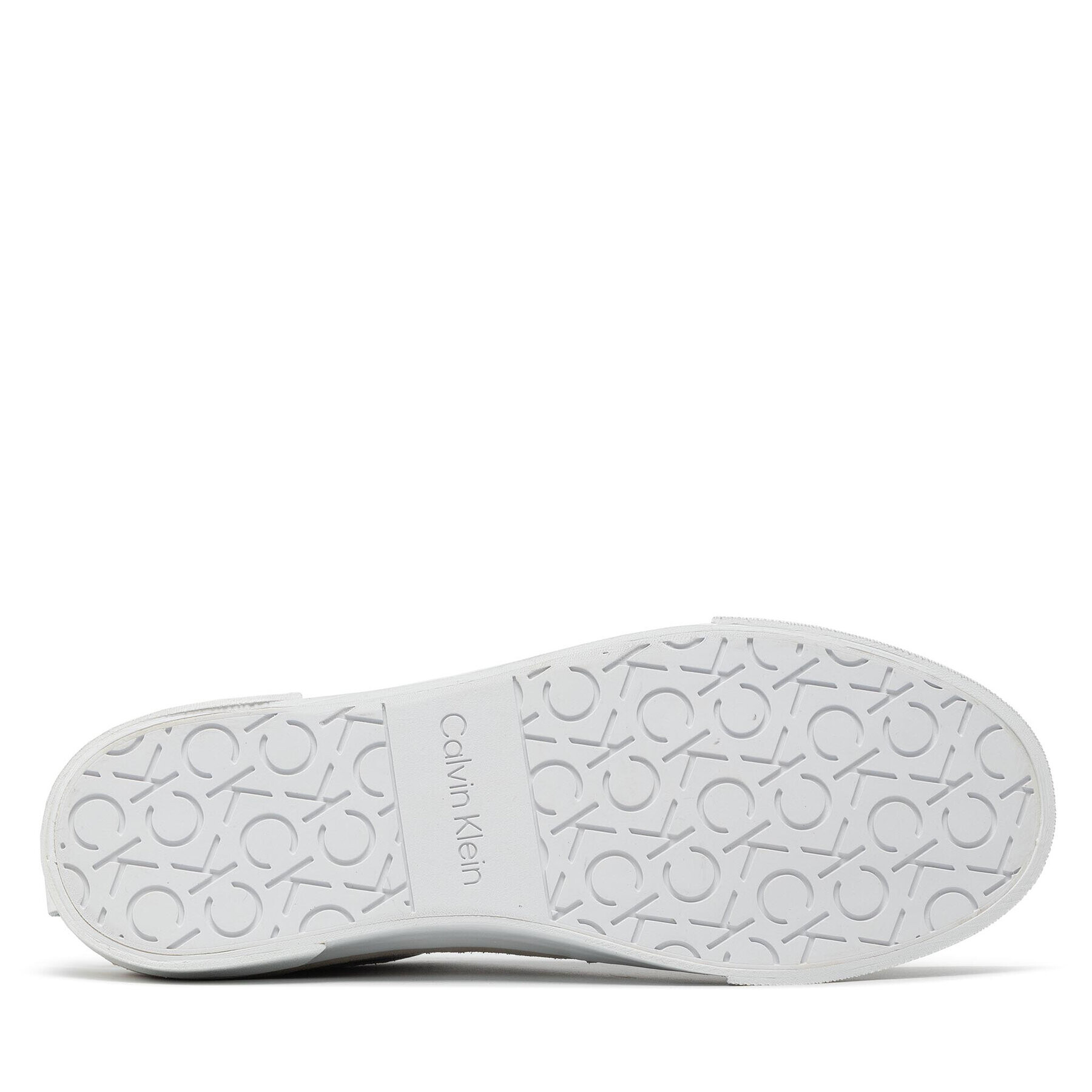 Calvin Klein Сникърси Low Top Lace Up Lth HM0HM00495 Бял - Pepit.bg