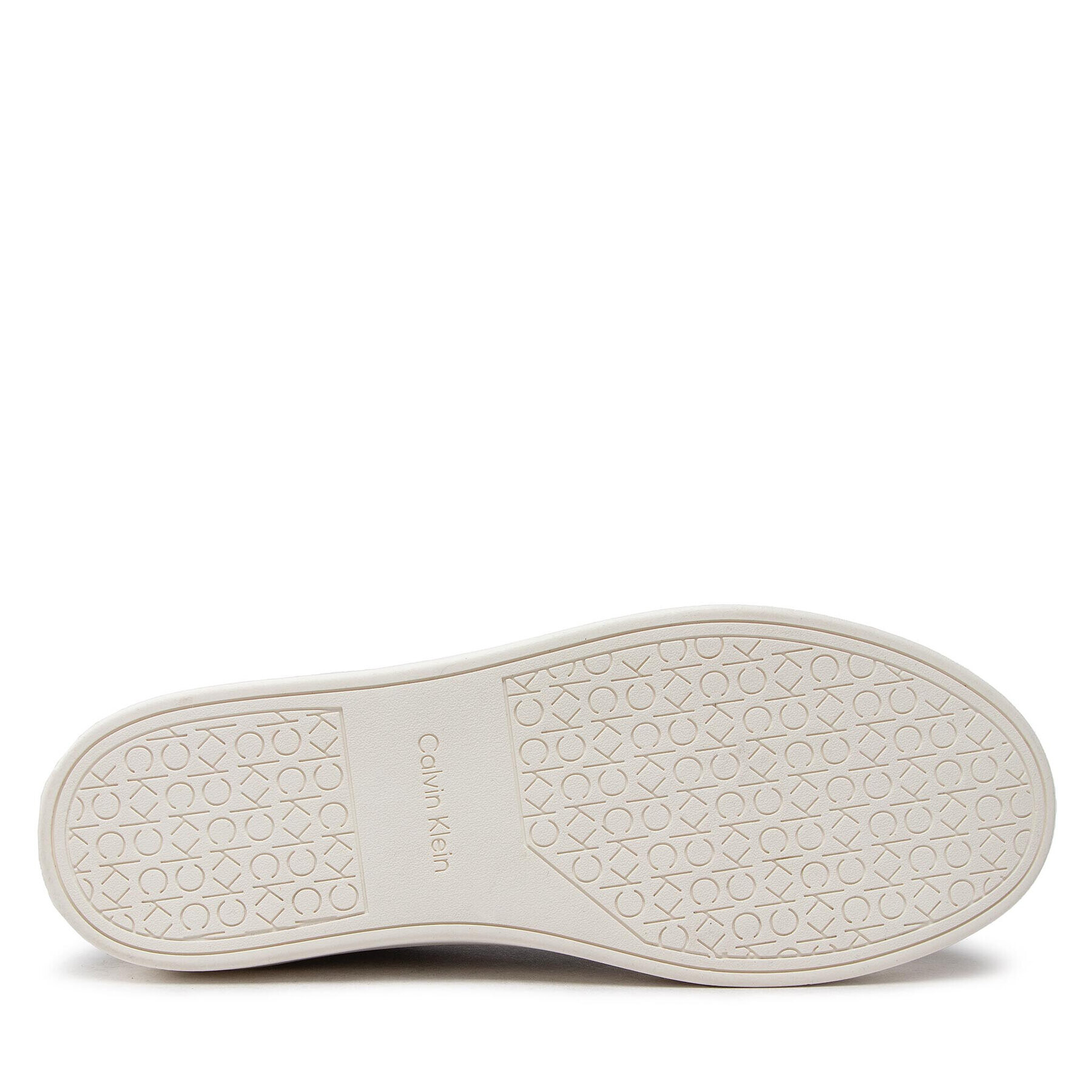 Calvin Klein Сникърси Low Top Lace Up Lth HM0HM00742 Сив - Pepit.bg