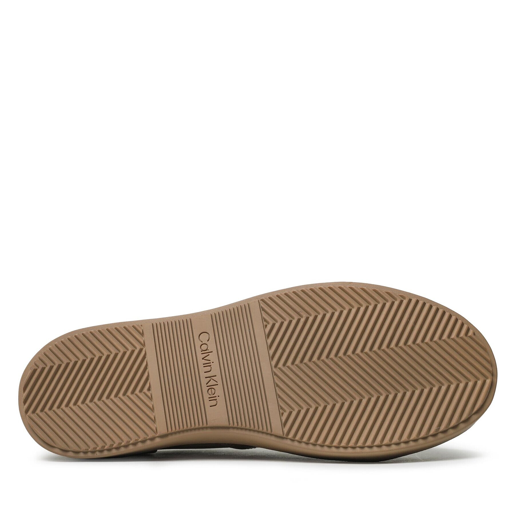 Calvin Klein Кецове Low Top Lace Up Lth HM0HM01045 Кафяв - Pepit.bg