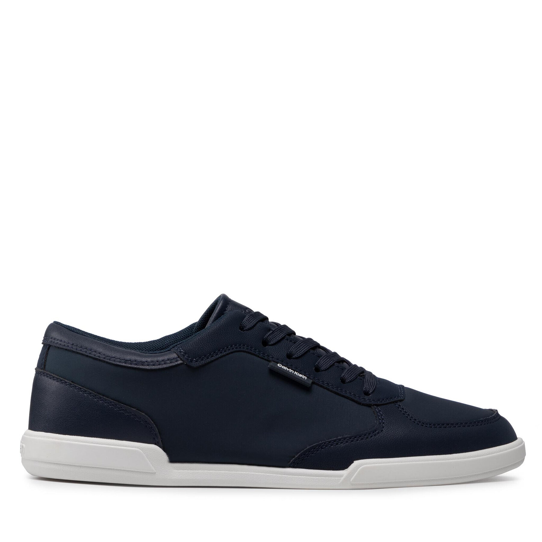 Calvin Klein Сникърси Low Top Lace Up Mix HM0HM00492 Тъмносин - Pepit.bg