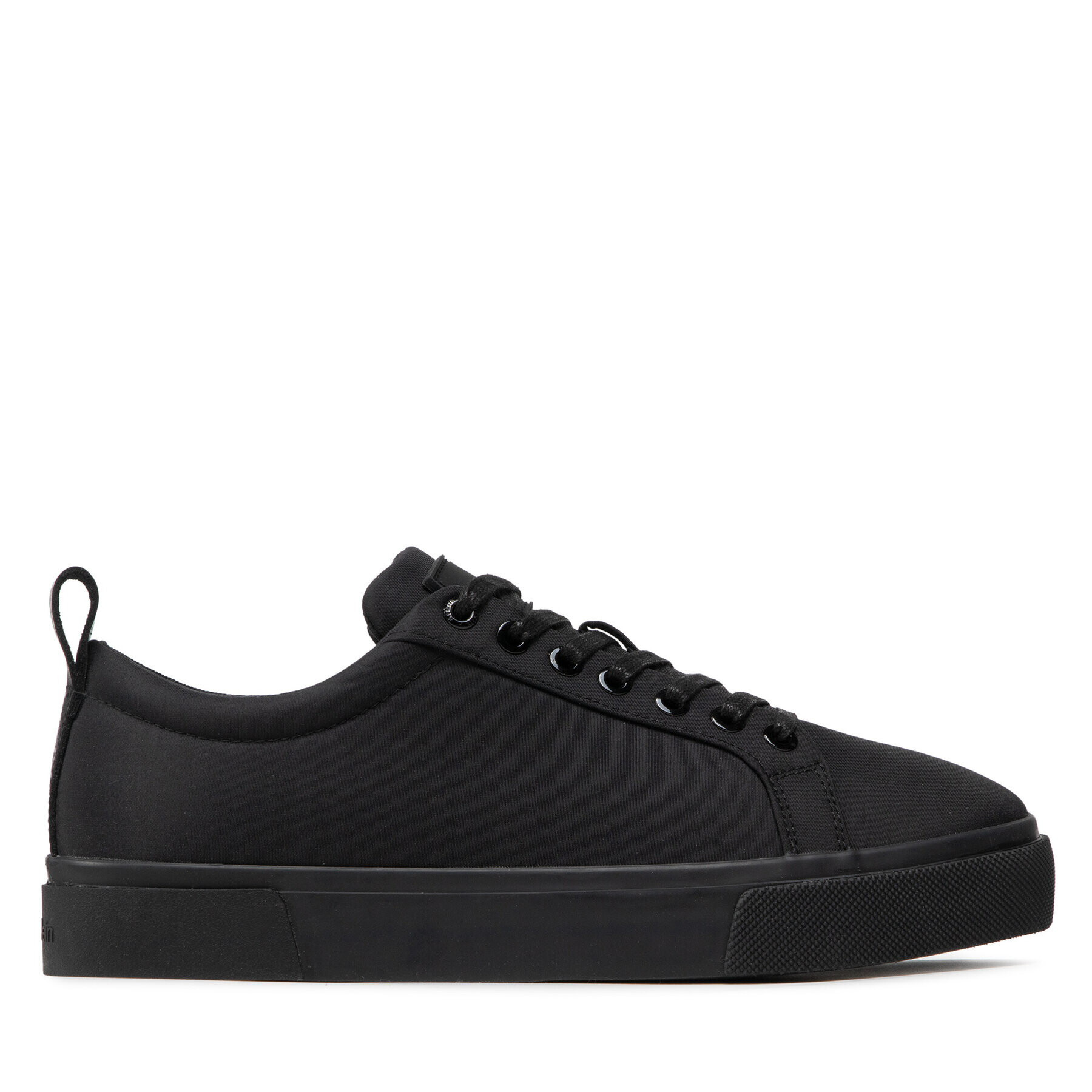 Calvin Klein Сникърси Low Top Lace Up Nylon HM0HM00342 Черен - Pepit.bg