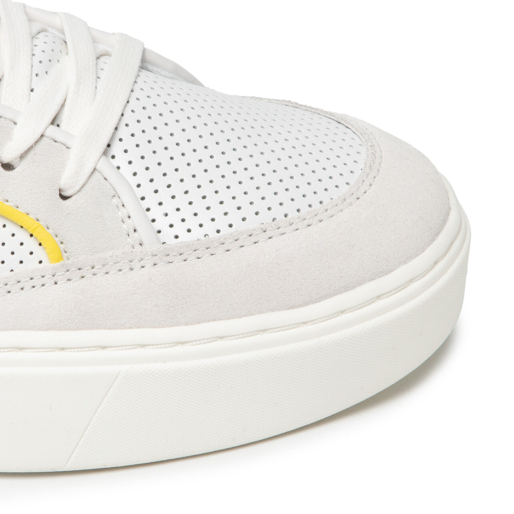 Calvin Klein Сникърси Low Top Lace Up Perf Lth HM0HM00347 Бял - Pepit.bg