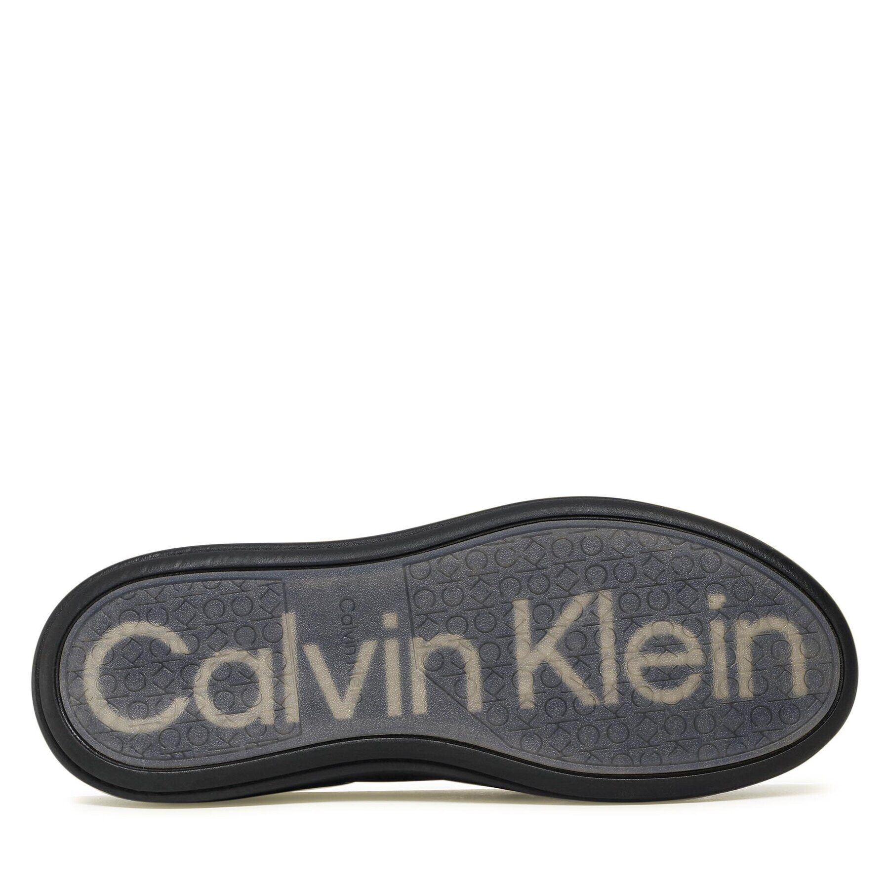 Calvin Klein Сникърси Low Top Lace Up Piping HM0HM00992 Черен - Pepit.bg