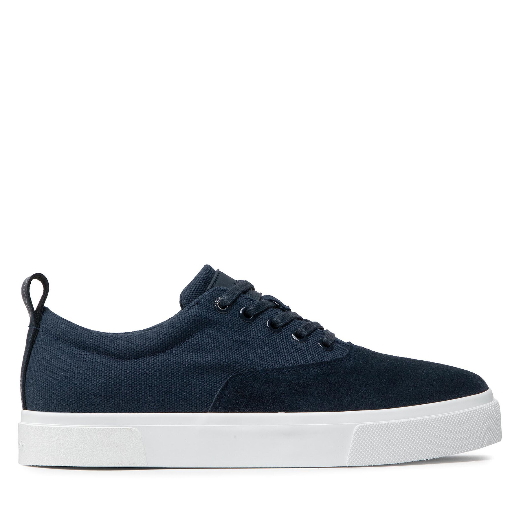 Calvin Klein Сникърси Low Top Lace Up Skate Cv Mix HM0HM00321 Тъмносин - Pepit.bg