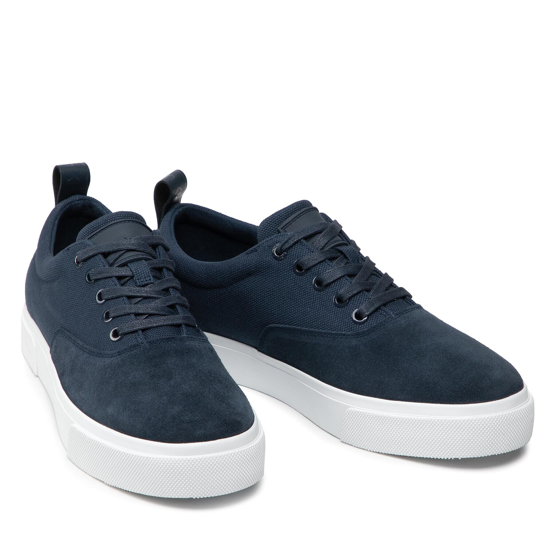 Calvin Klein Сникърси Low Top Lace Up Skate Cv Mix HM0HM00321 Тъмносин - Pepit.bg