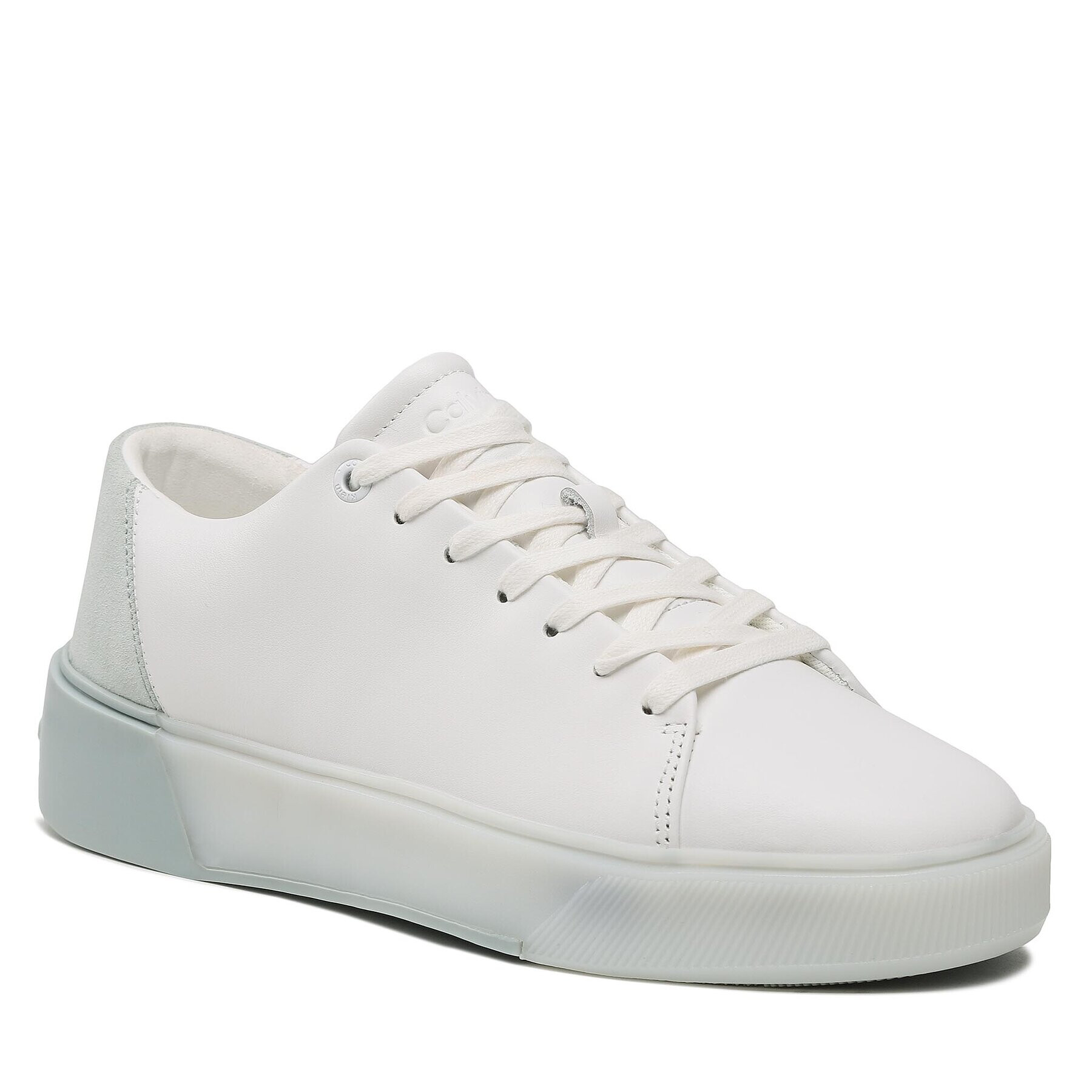 Calvin Klein Сникърси Low Top Lace Up Transp HM0HM00928 Бял - Pepit.bg