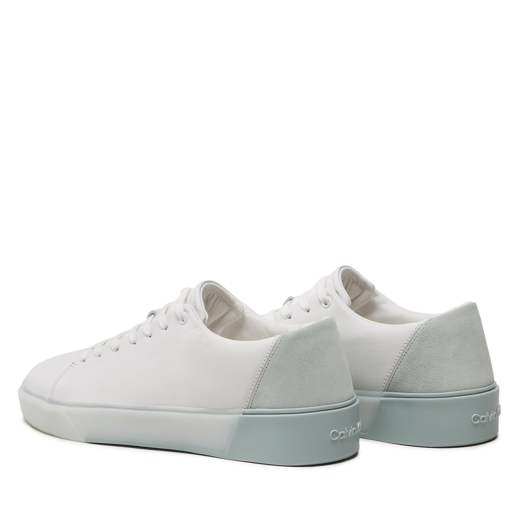 Calvin Klein Сникърси Low Top Lace Up Transp HM0HM00928 Бял - Pepit.bg